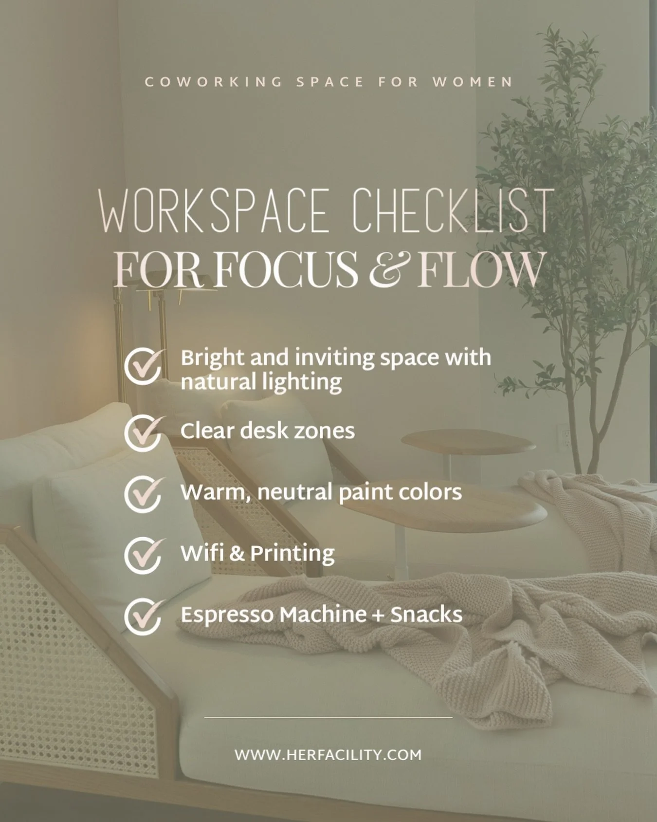 Let&rsquo;s be real, productivity starts with your space.

(That messy desk is literally making your brain work harder...) 

When your desk is clutter-free, the lighting is just right, and your environment feels peaceful&hellip; the work hits differe