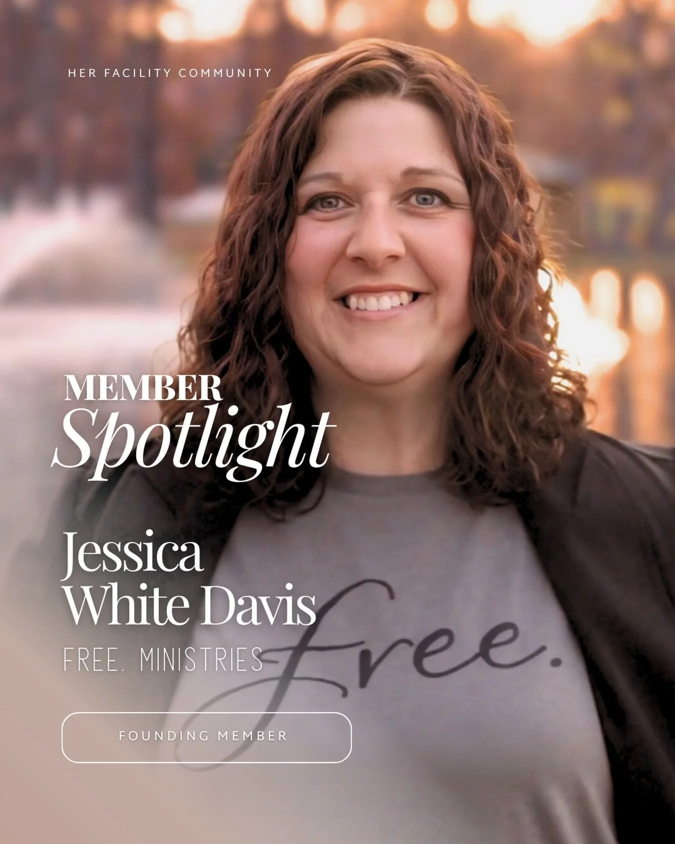 ✨Member Spotlight: Jessica White Davis💫

If you&rsquo;ve ever met Jessica, you know her presence feels calm, peaceful, and full of unconditional love. She&rsquo;s a natural listener, someone who creates space for people to be honest, feel heard, and