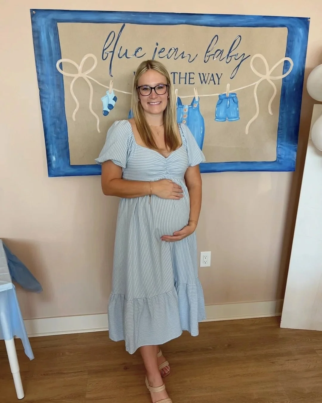 Blue Jean Baby Themed Baby Shower👖🤍

Is this my new favorite? 🥹 it&rsquo;s definitely up there!

All the denim-inspired details and shades of blues made this such a sweet celebration for a baby boy! It&rsquo;s always a joy to see our space filled 