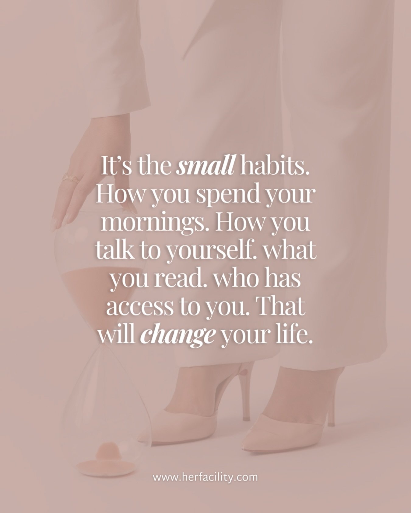 The real progress happens when you stop picking what&rsquo;s easy and start picking what helps you grow.

Action with clarity always beats action for action&rsquo;s sake!

Drop a morning habit that&rsquo;s positively impacted how you approach your da