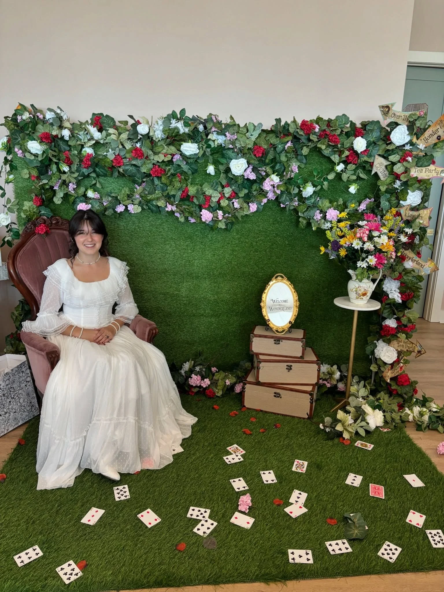 We&rsquo;re all a little MAD for this bridal shower theme.🐇🫖🃏

Follow us down the rabbit hole into this mad hatter tea bridal shower where tea is poured, time stands still and nothing is quite as it seems... A world turned upside down into a brida