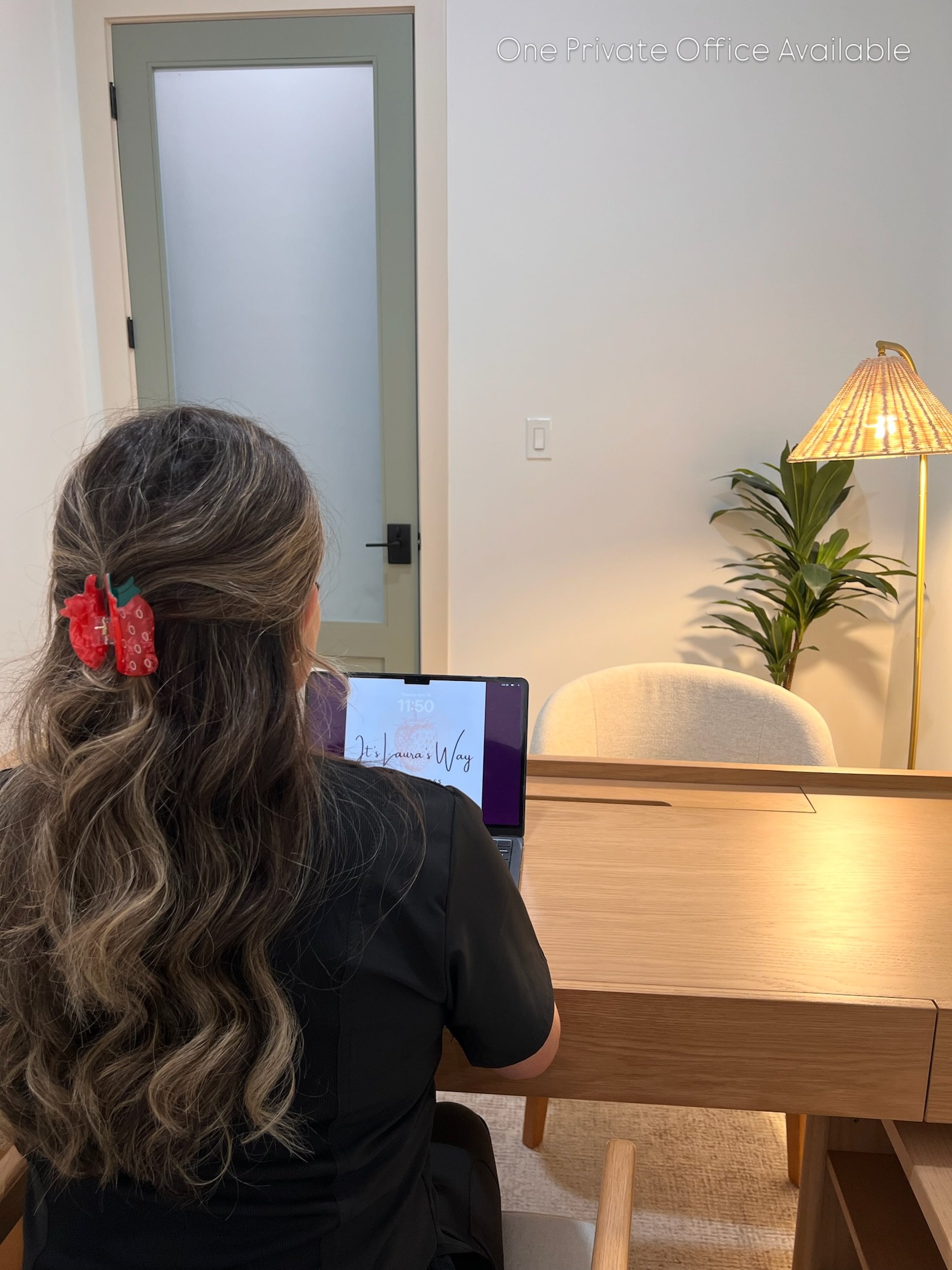 Offices for focus 👉 spaces for connection.

For the woman entrepreneur turning ideas into reality, this is your space.

Upgrade your workspace with a private office that&rsquo;s quiet, stylish, and fully furnished with a premium desk to support the 