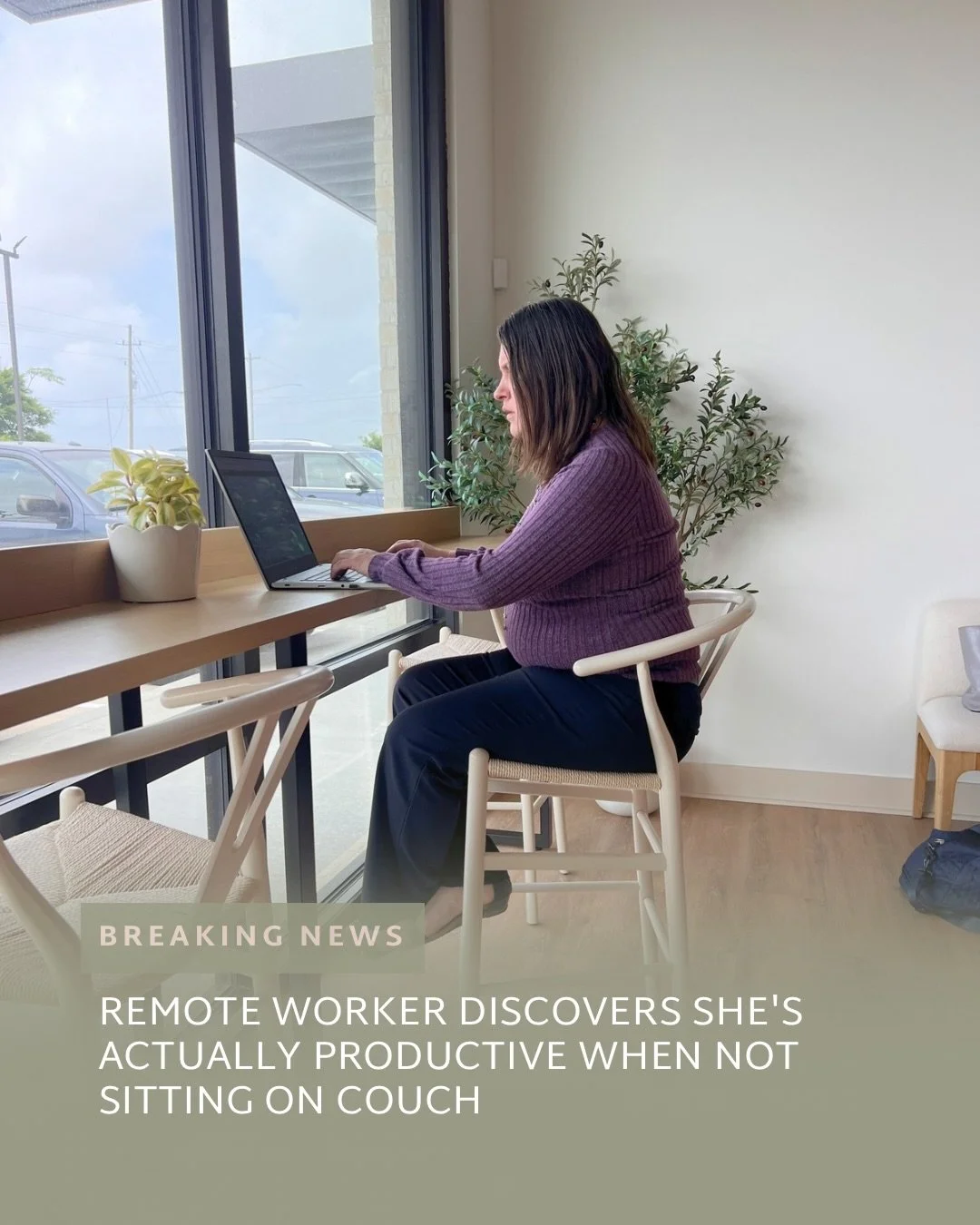 POV: you thought working from home would make you more productive&hellip; and now your &ldquo;office&rdquo; doubles as your dining room, headphones stay on (at home) all day, every call starts with &ldquo;sorry about the background&rdquo;, your dog i