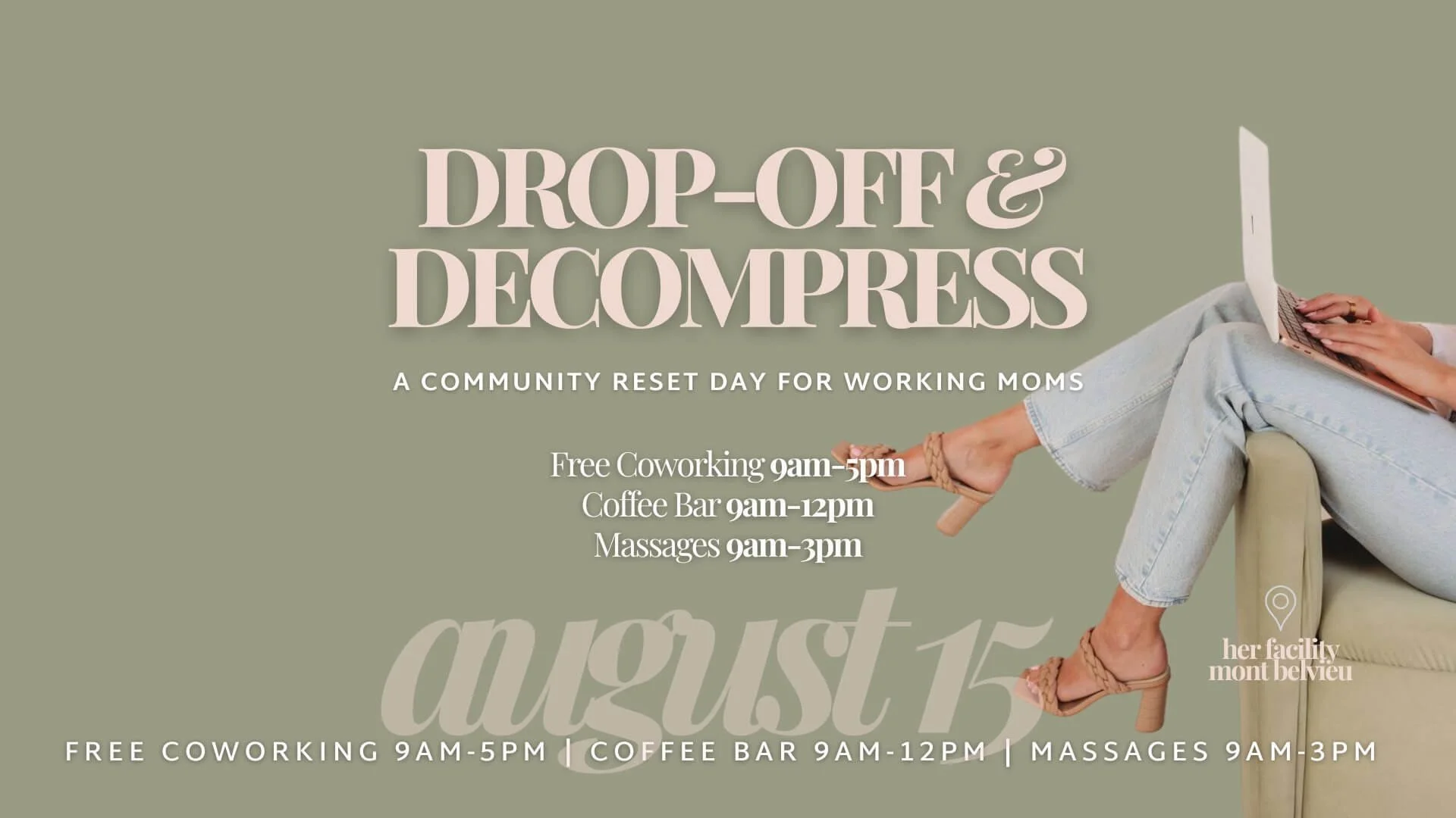Drop-Off and Decompress: Free Coworking Access All Day