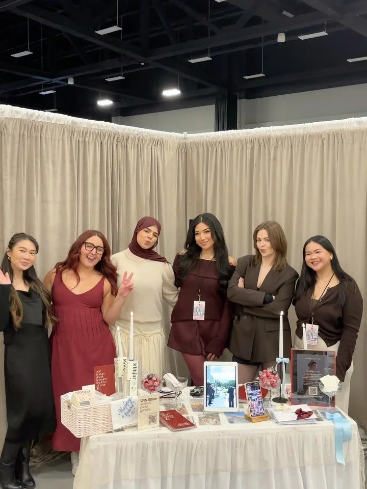 And that&rsquo;s a wrap on the largest bridal fair in Alberta!!! 🤍✨ @weddingfairab @theweddingfairyeg 

Swipe for some memories...and yes, long caption ahead because&hellip; well, I&rsquo;m a yapper.

Wedding Day Bestie was a vendor at both the Calg