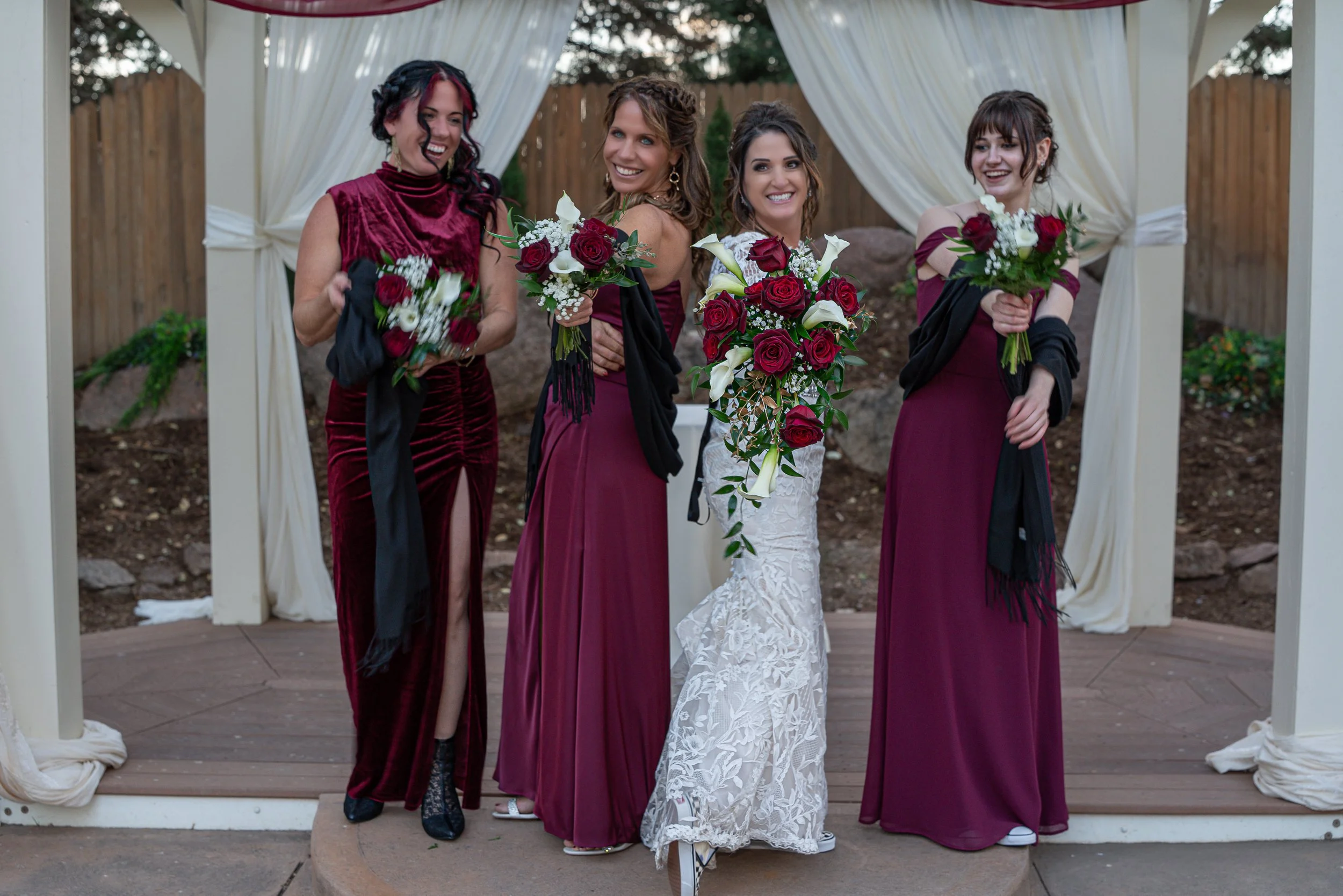 Bride and Bridal party