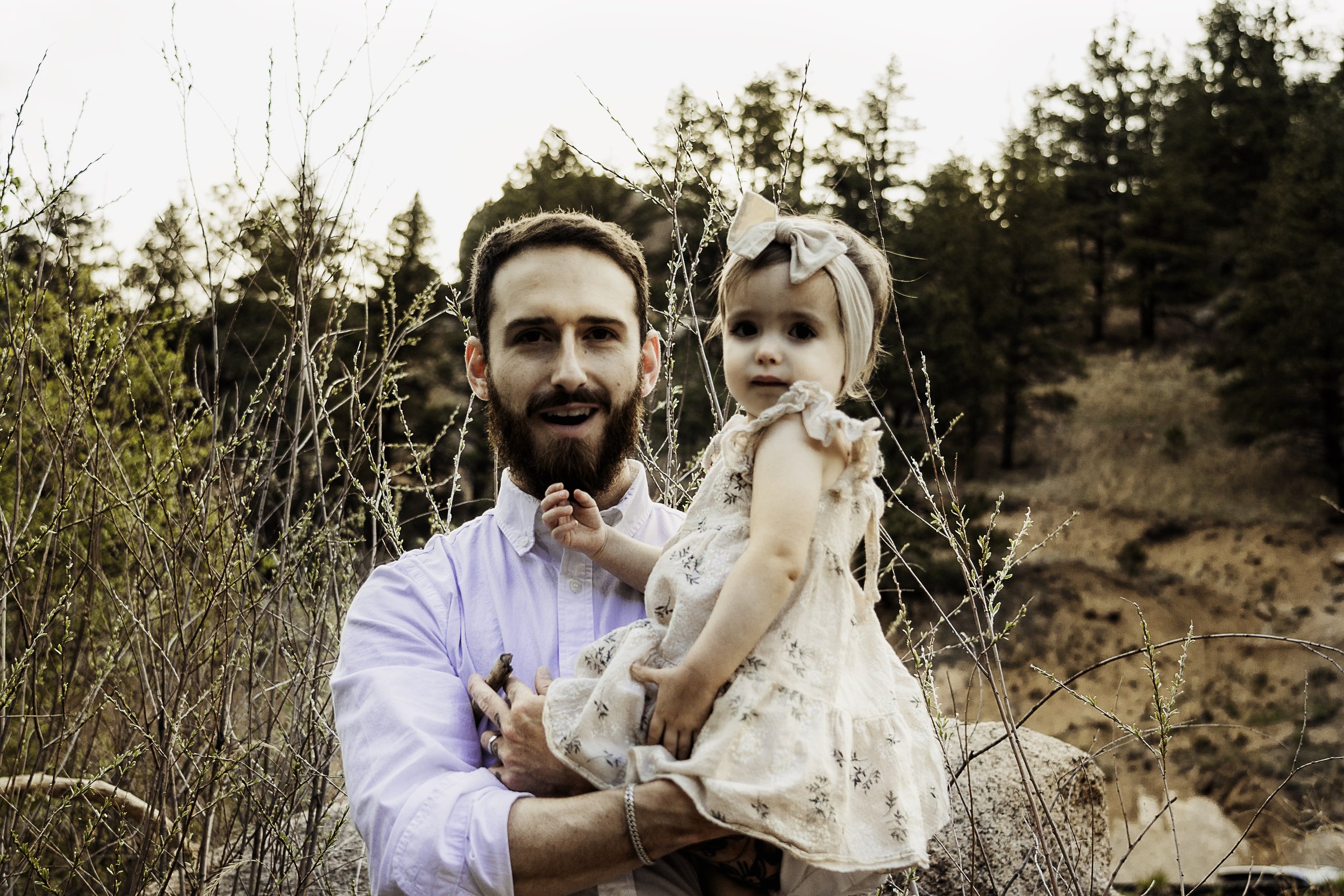Daddy and daughter