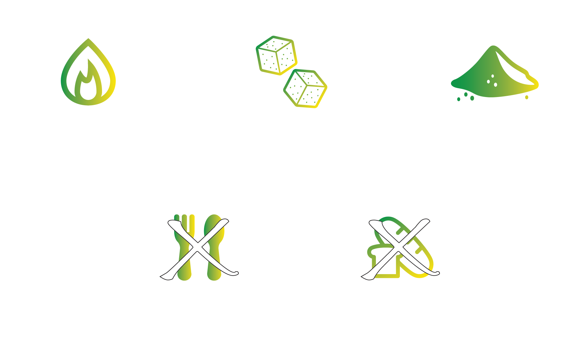 Illustration showing AERLYFE is fasting friendly, 0 calories, sugar free, maltodextrin free, and keto friendly.