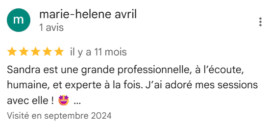 Marie-Hélène Avril  - Sandra Crosasso - avis client.png