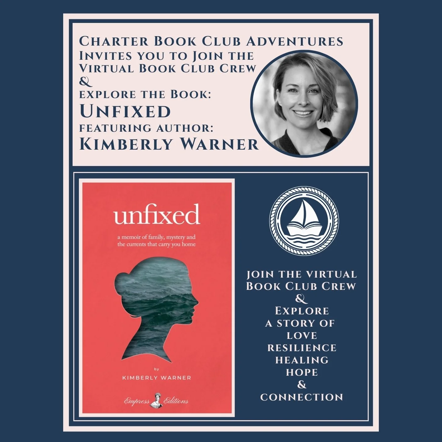 Unfixed Virtual Book Club: Charter Book Club Adventures Presents: Charting the Currents Home