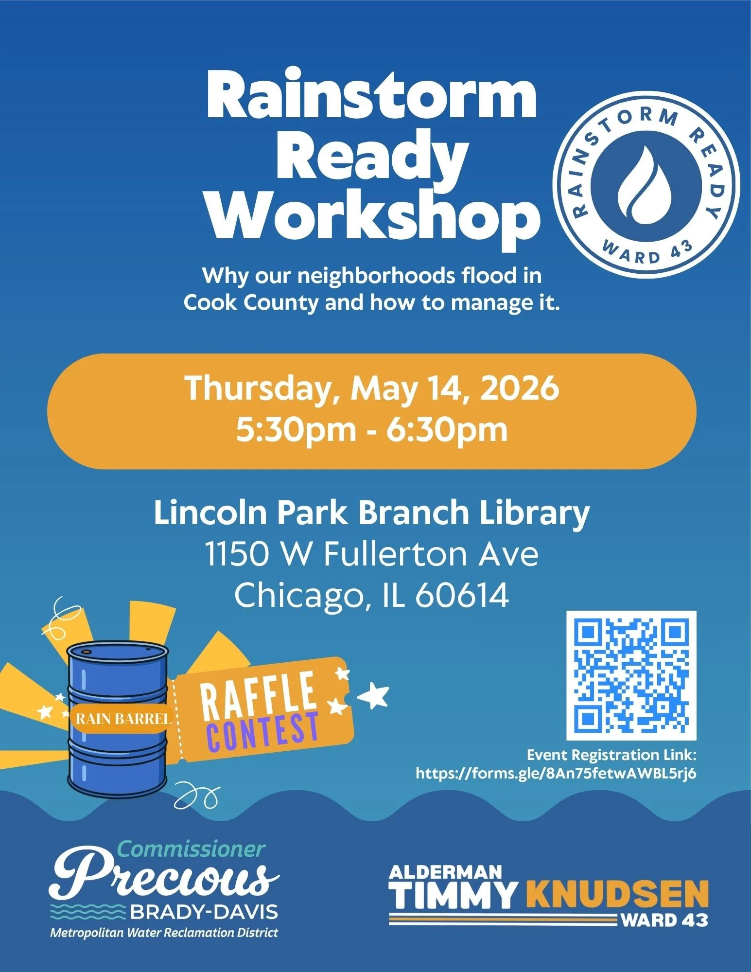 Rainstorm Ready Workshop (43rd Ward)