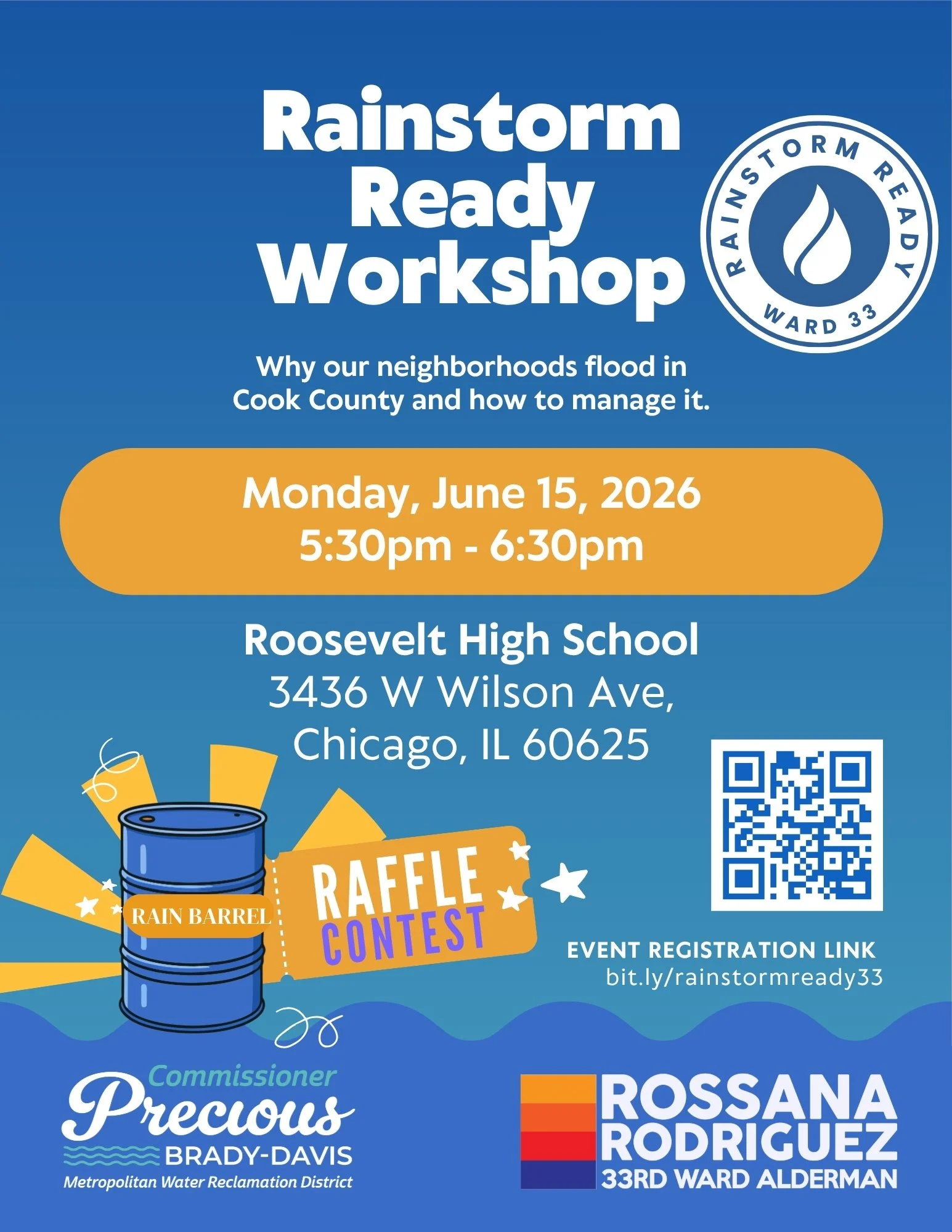 Ward 33 Rainstorm Ready Workshop