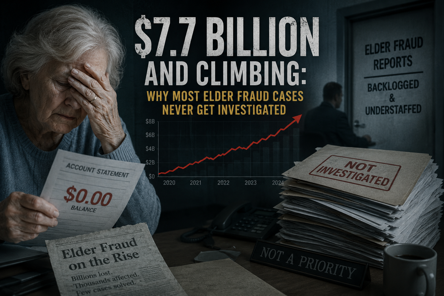 $7.7 Billion and Climbing: Why Most Elder Fraud Cases Never Get Investigated