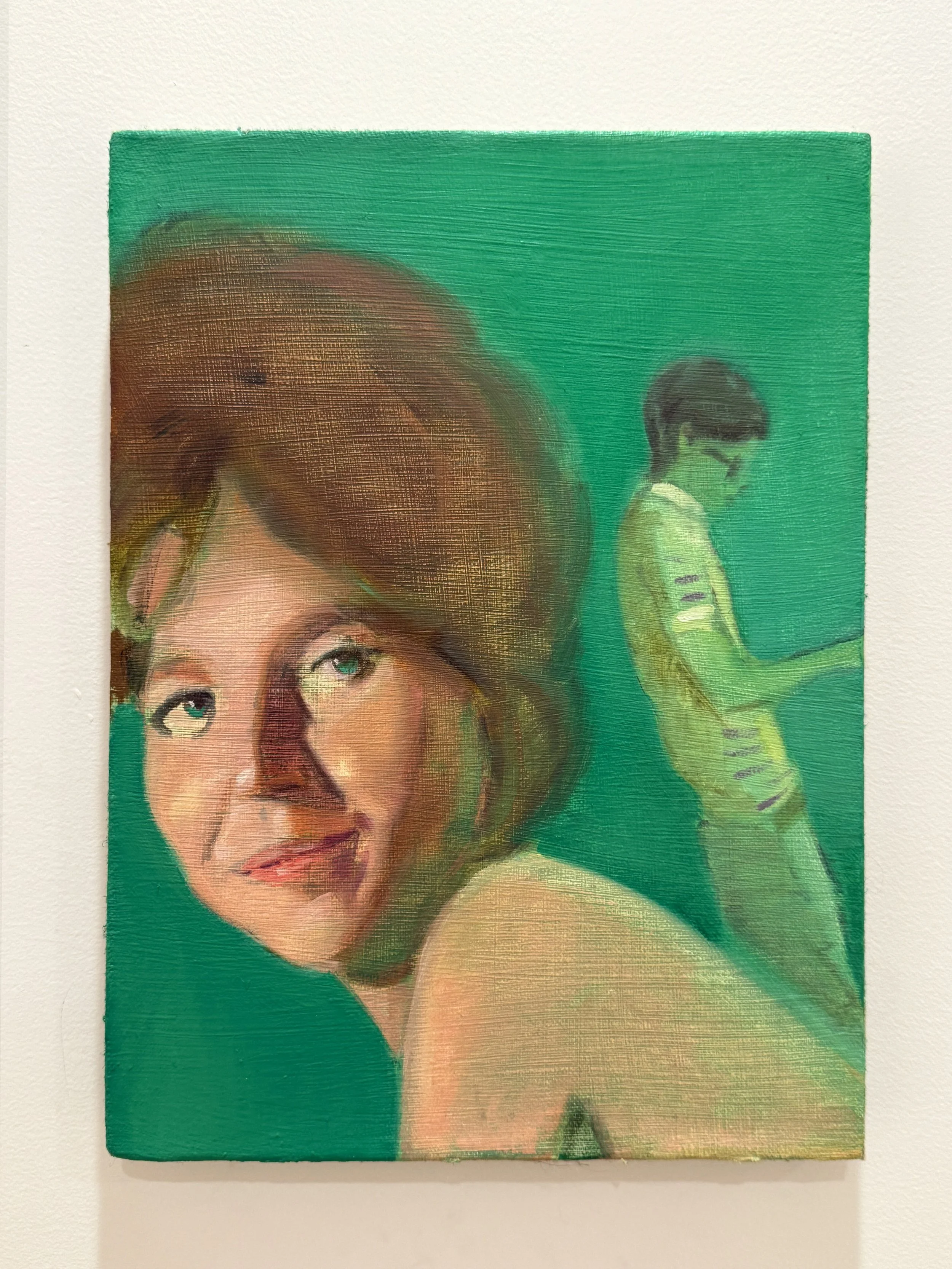 Zack Sanyour,
Hanna And I,
Oil on Linen
9x12''
2024