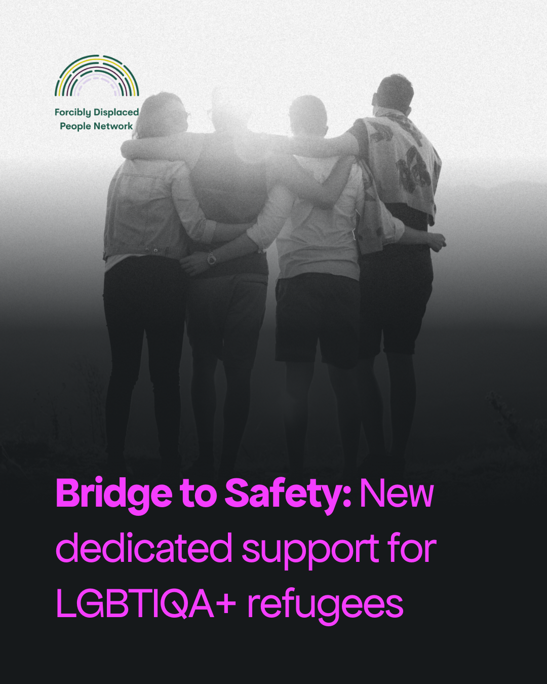 Bridge to Safety: New dedicated support for LGBTIQA+ refugees