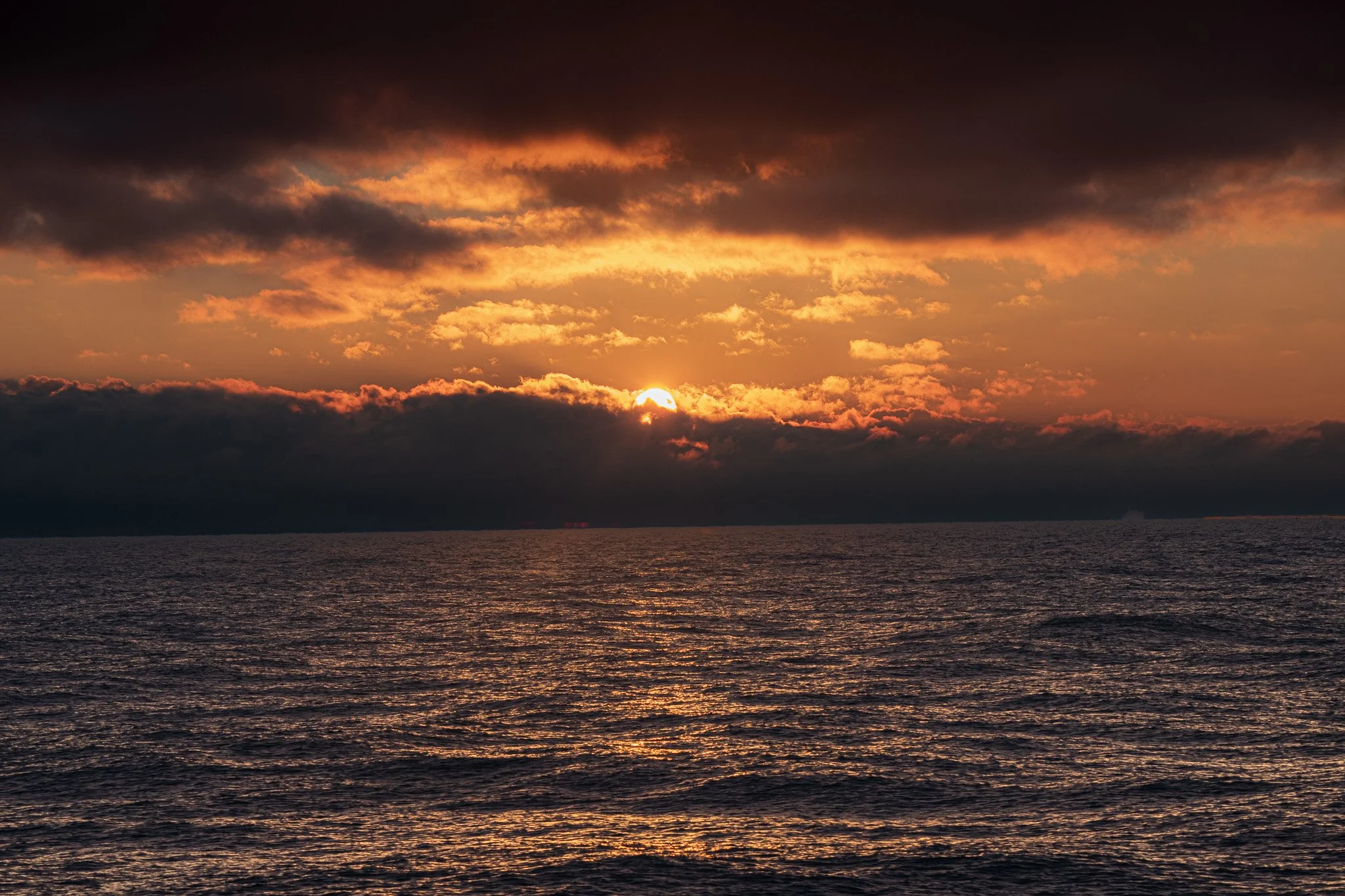 Sunrise on Waikiki Beach, O'ahu