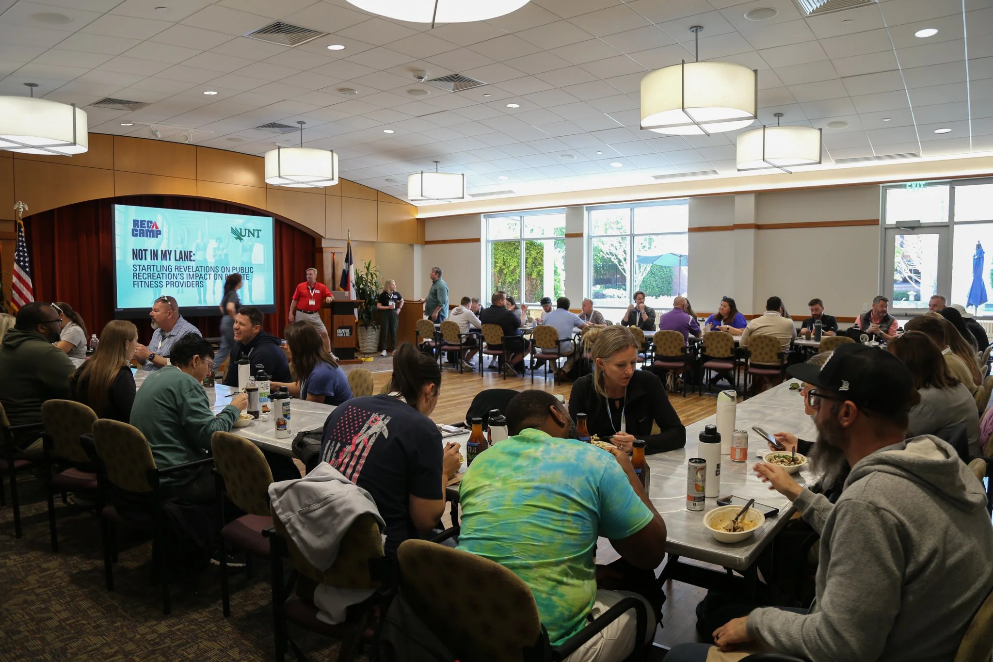 Lunch & Learn session at The REC of Grapevine