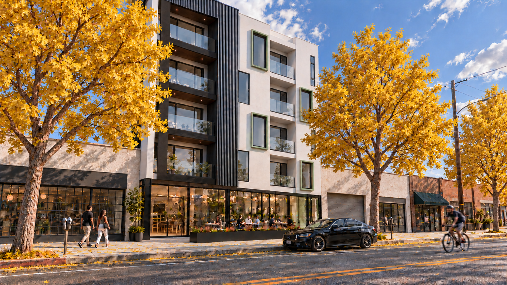 Modern glass entrance, newly unobstructed.png
