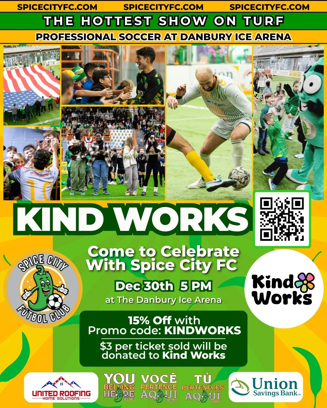 Spice City Futbol Club Fundraiser for Kind Works 