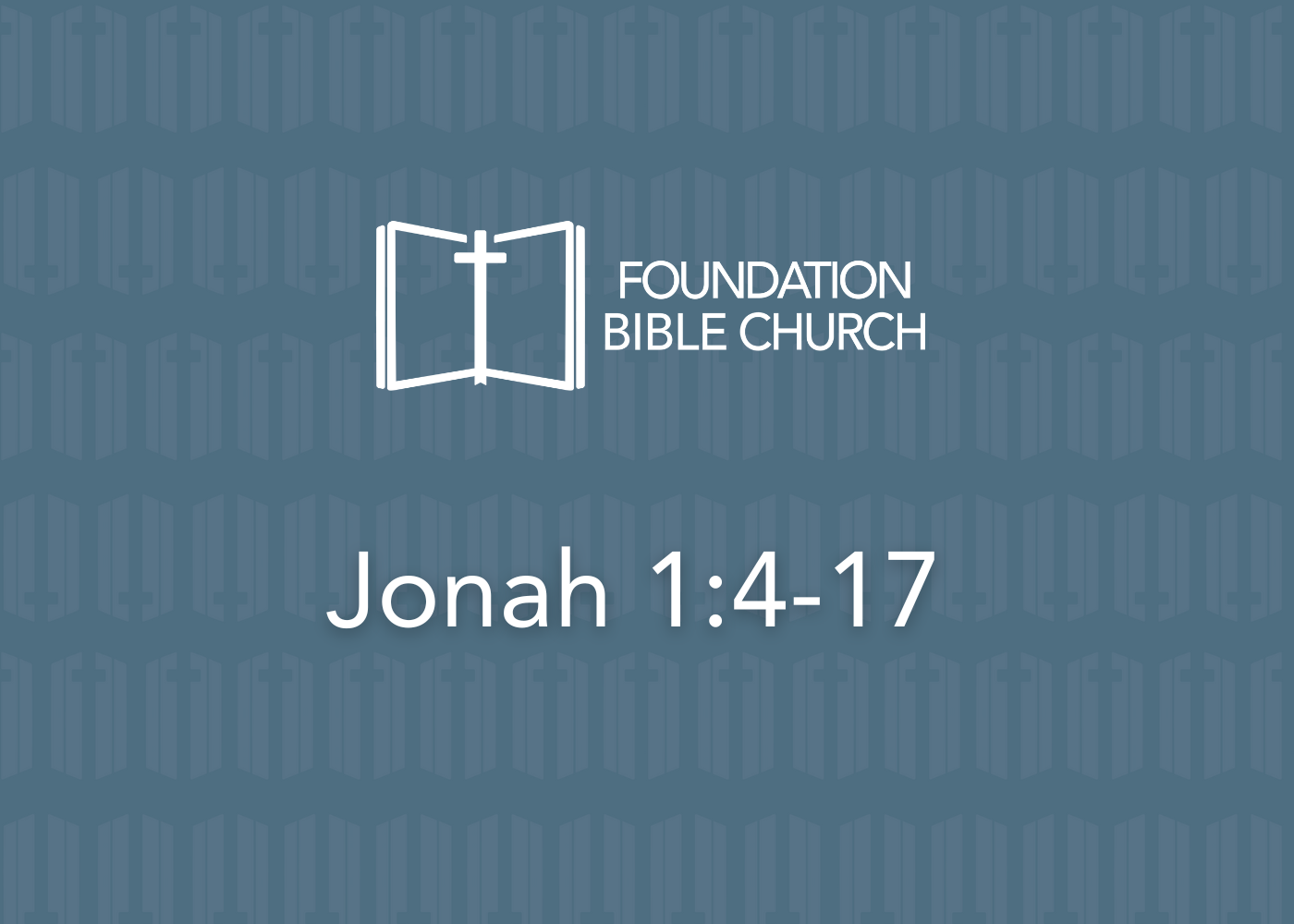 Severe Mercy | Jonah 1:4-17 