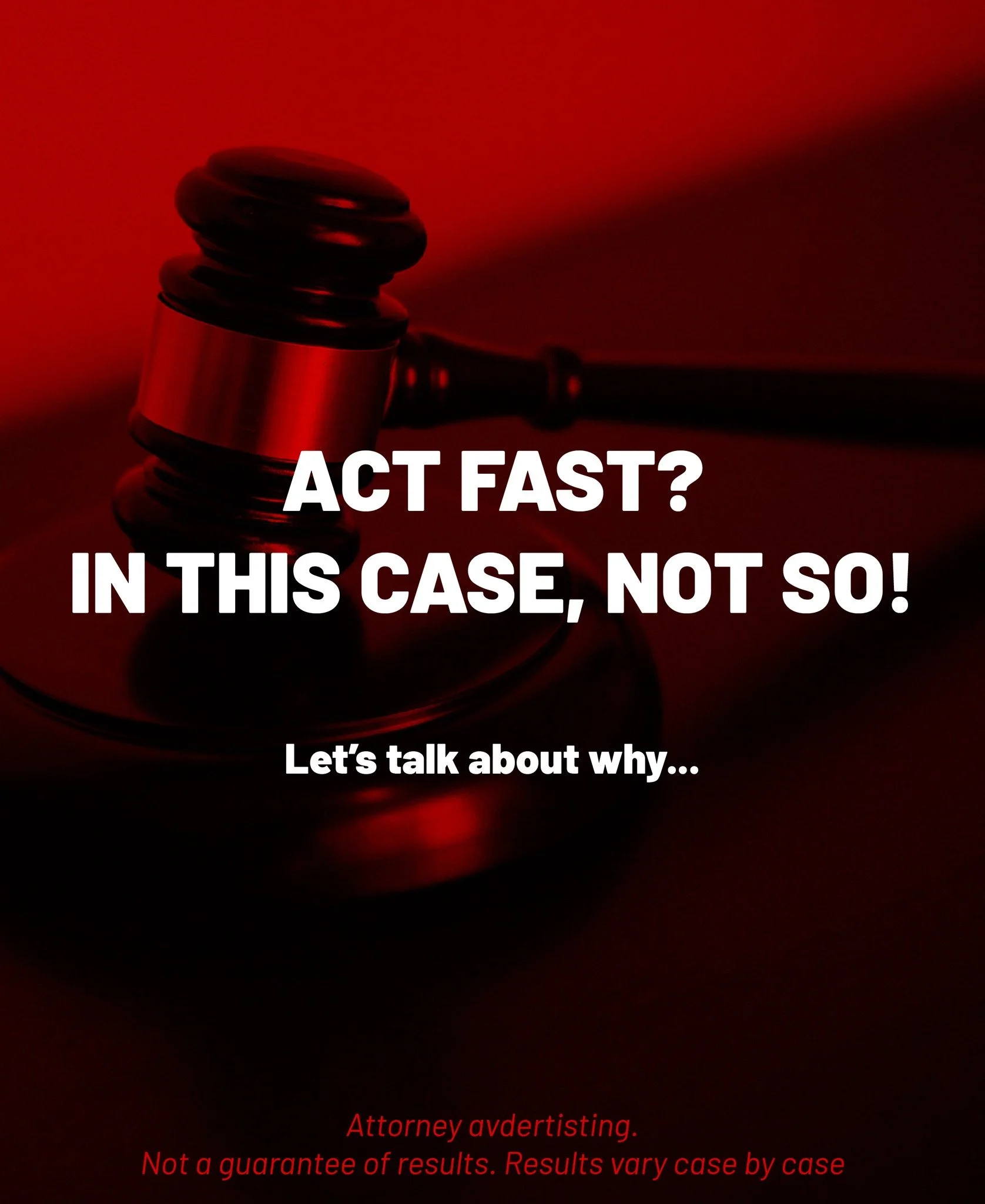 Timing and knowing when to exercise your options are important! Here's a case study.

Sometimes, you need to act fast, but not at all times. We know when to act and always stay on top of the game by knowing how to use timing to our client's advantage