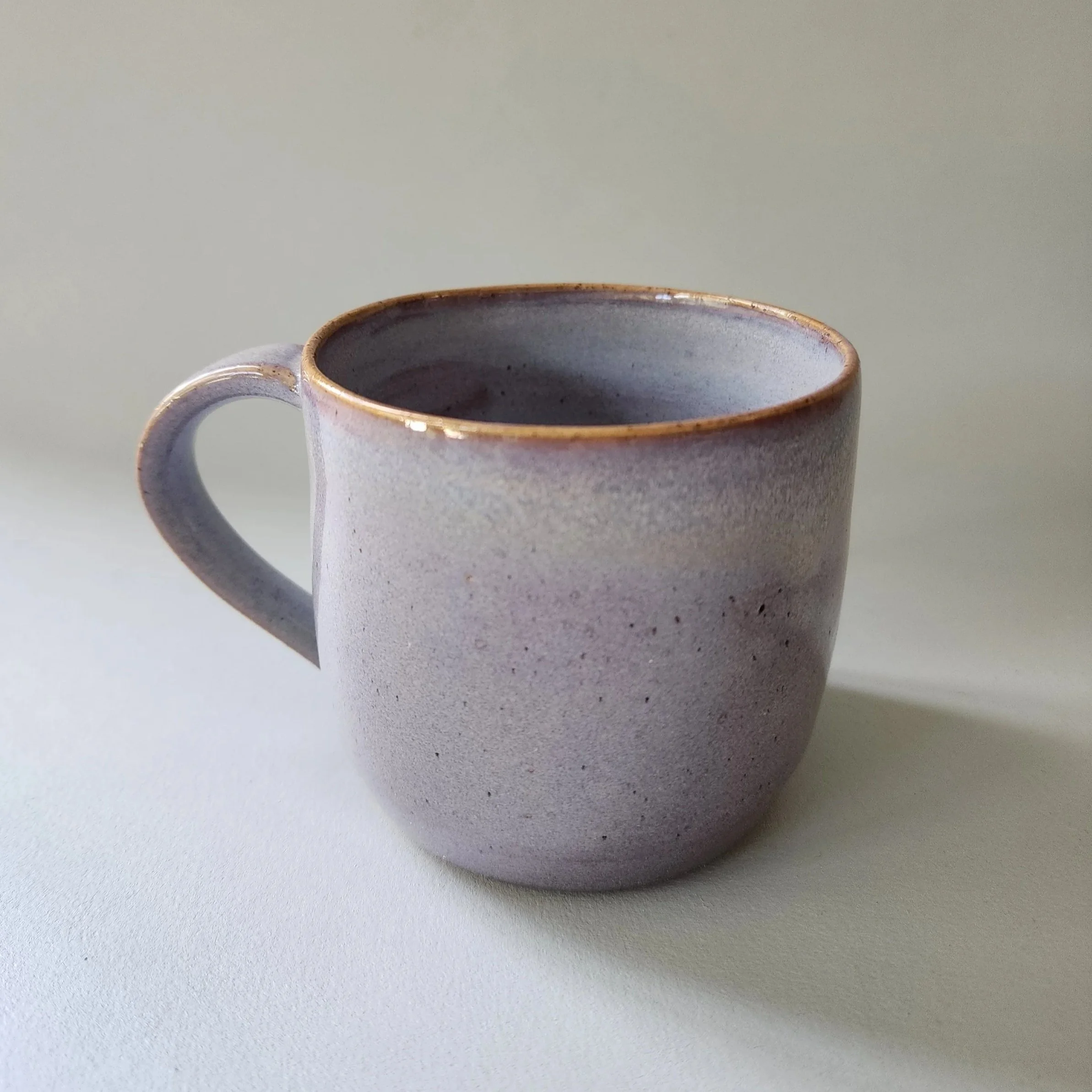 Grey Purple Mug