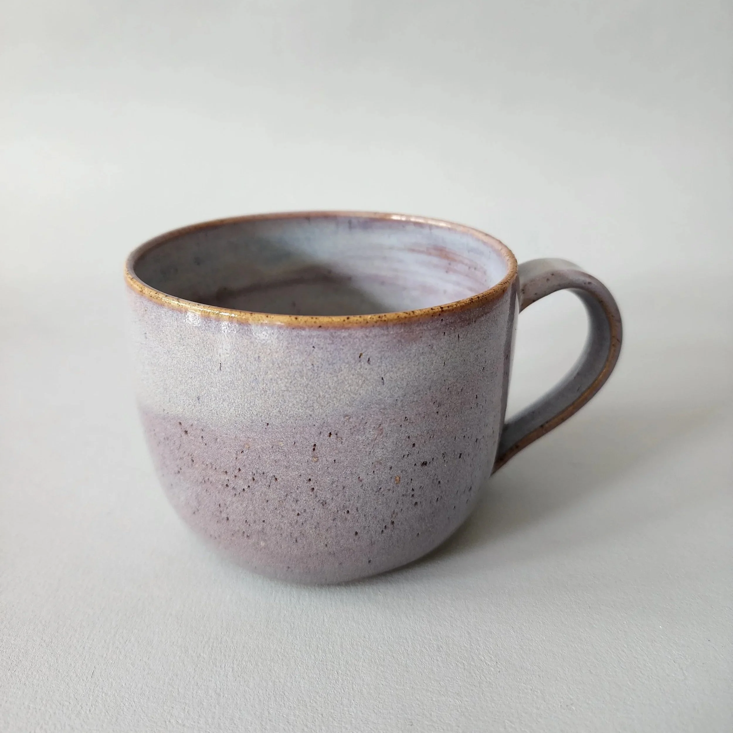 Grey Purple Mug