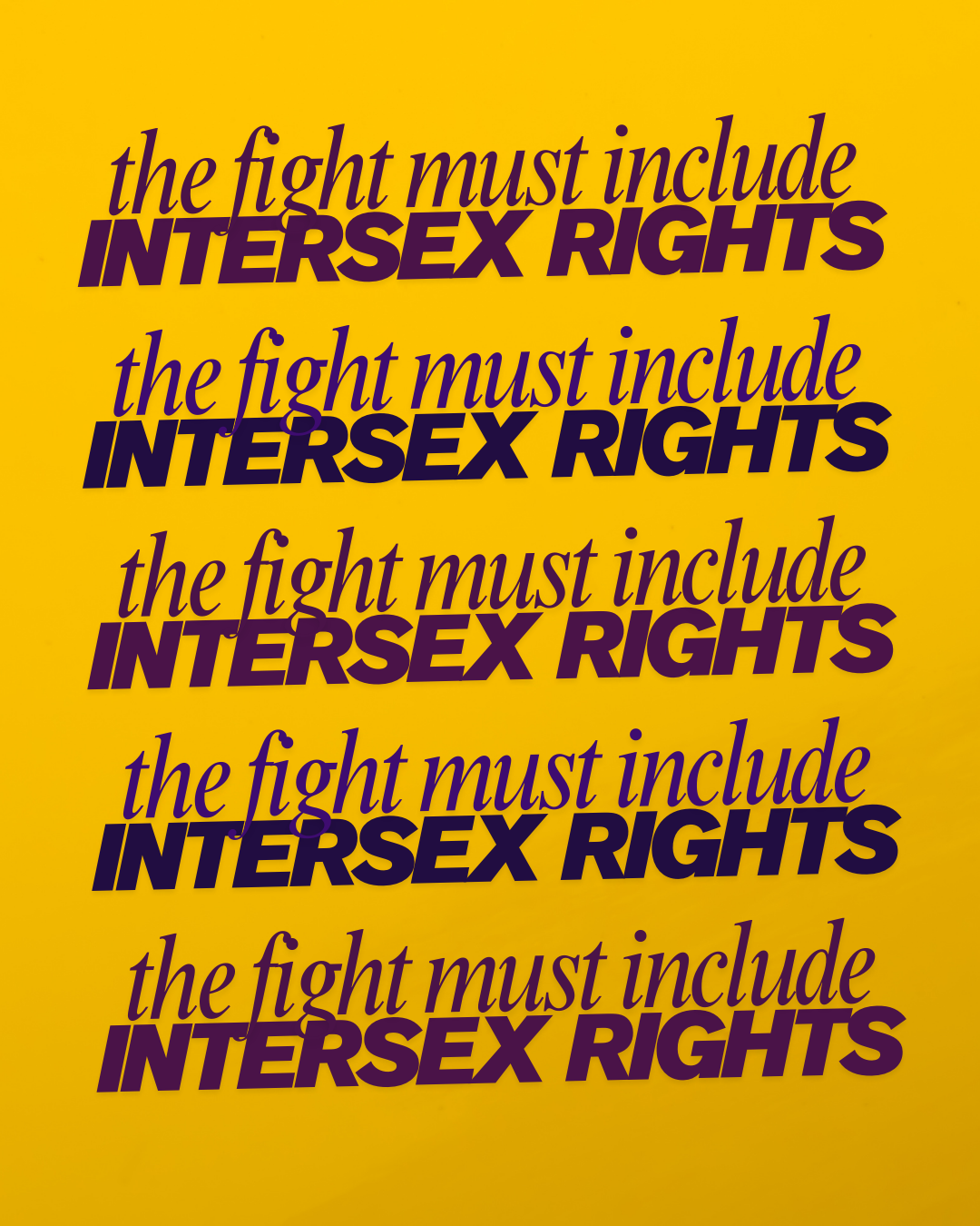 The liberation of intersex and trans people is bound up together
