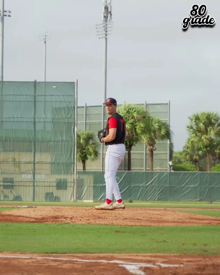 Logan Brown (&lsquo;26, @uhcougarbb )

Brown was electric in his 4.0IP of work in Jupiter:
4.0IP 3H 1ER 5K 0BB 

#80Grade | @stixbaseballtx