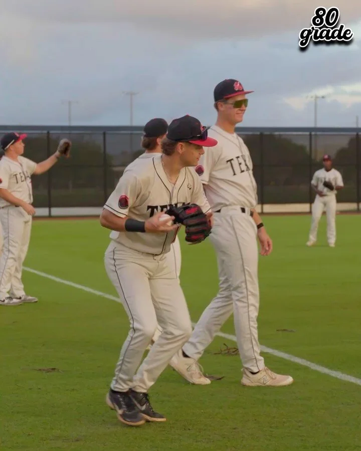 Rylan Alaniz (&lsquo;26, @texasstatebaseball )

The &lsquo;26 SS was all over the barrel in Jupiter ‼️

7/14 5R 2B 2RBI BB 4SB 

#80Grade | @stixbaseballtx
