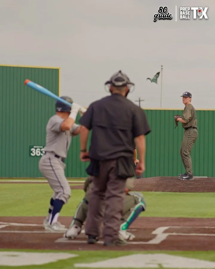 KELLER BATS ARE HOT🔥

1. @maxsegura6 (&lsquo;26, @letu_baseball ) 3R 💣

2. @brockburkett_ (&lsquo;26, @wccoyotes ) 2B to RCF‼️

#80Grade | @prepbaseballtx