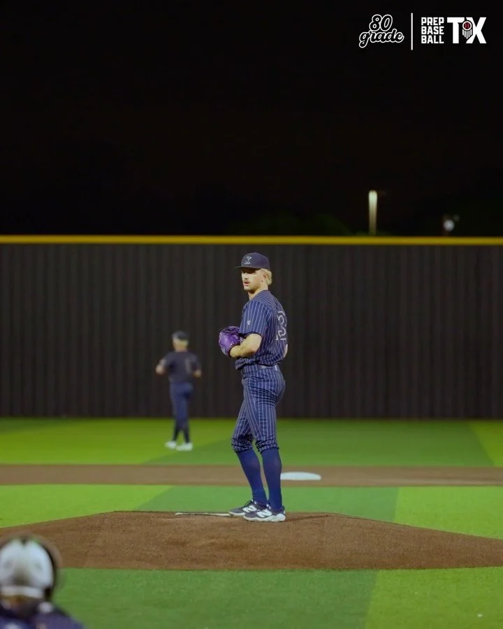 Connor Davenport (&lsquo;26, @acu_baseball )
1.0IP 1H 0R 0BB 3K

FB 92-95 T96
SPL 83-84 1080

Davenport entered up 6-0 and shut the door on Lake Ridge as the Indians move on to round 2‼️

#80Grade | @prepbaseballtx