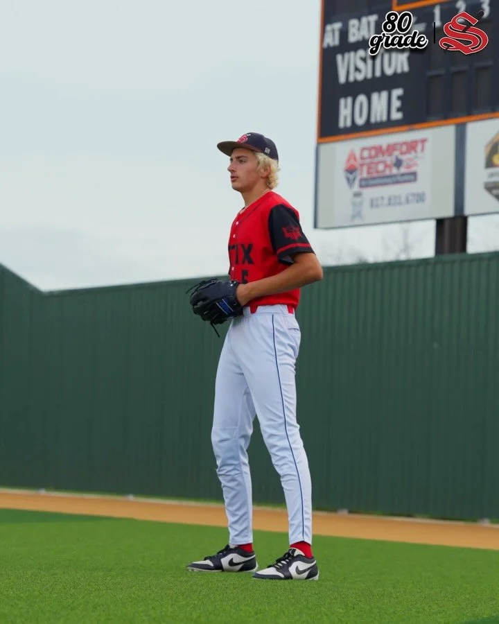 2 2029 RHPs from Stix Scout ‼️

1. Holt Grider (&lsquo;29, Decatur HS) 

2. Lennon Dunn (&lsquo;29, Mansfield HS) 

#80Grade | @stixbaseballtx