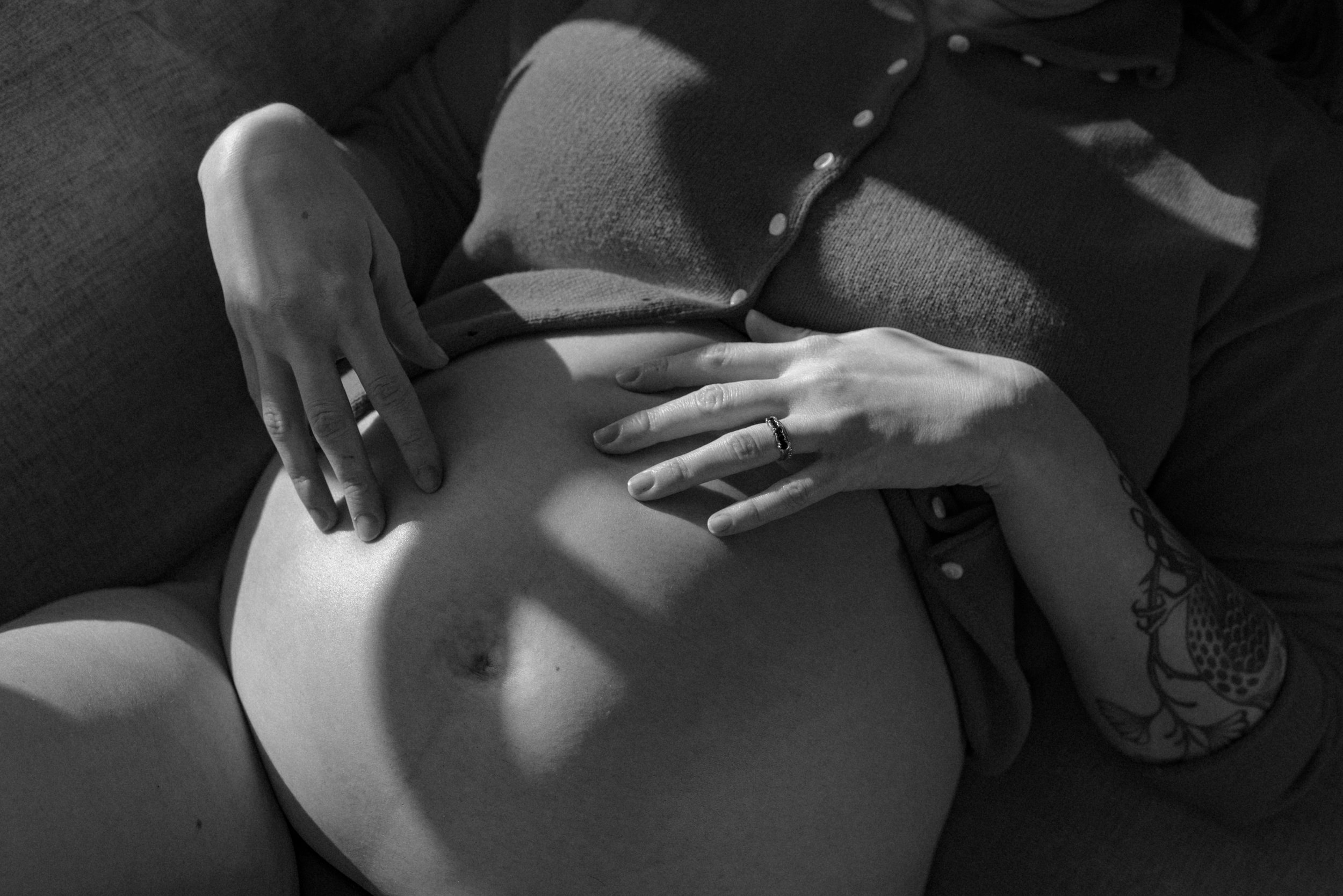 cozy at home maternity