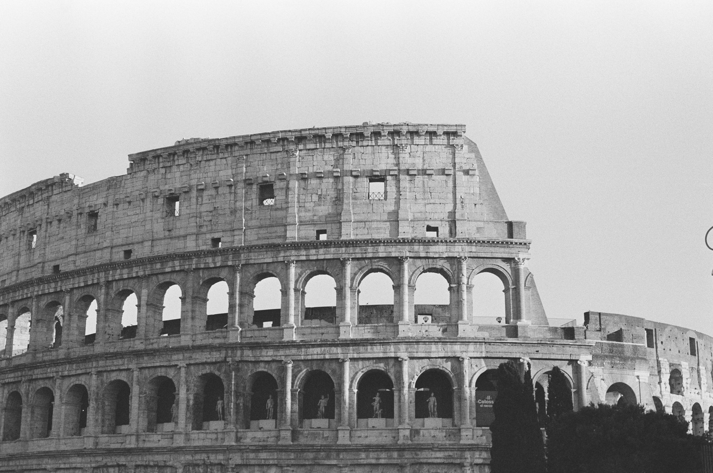 film photo Roman Colosseum destination photographer