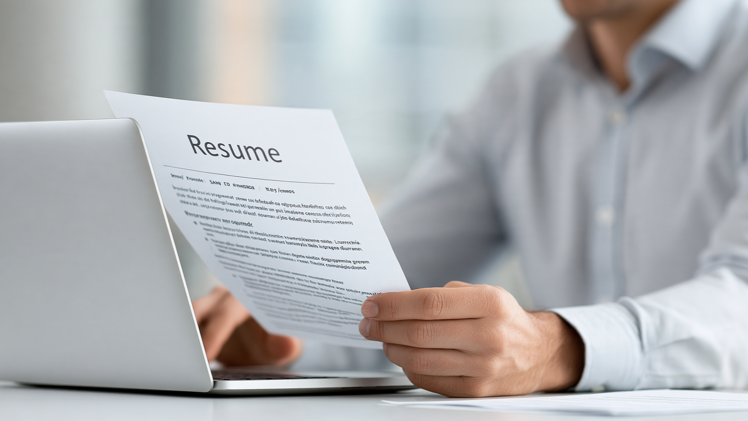 Rebuild the Résumé Against the Spec, Not in a Vacuum