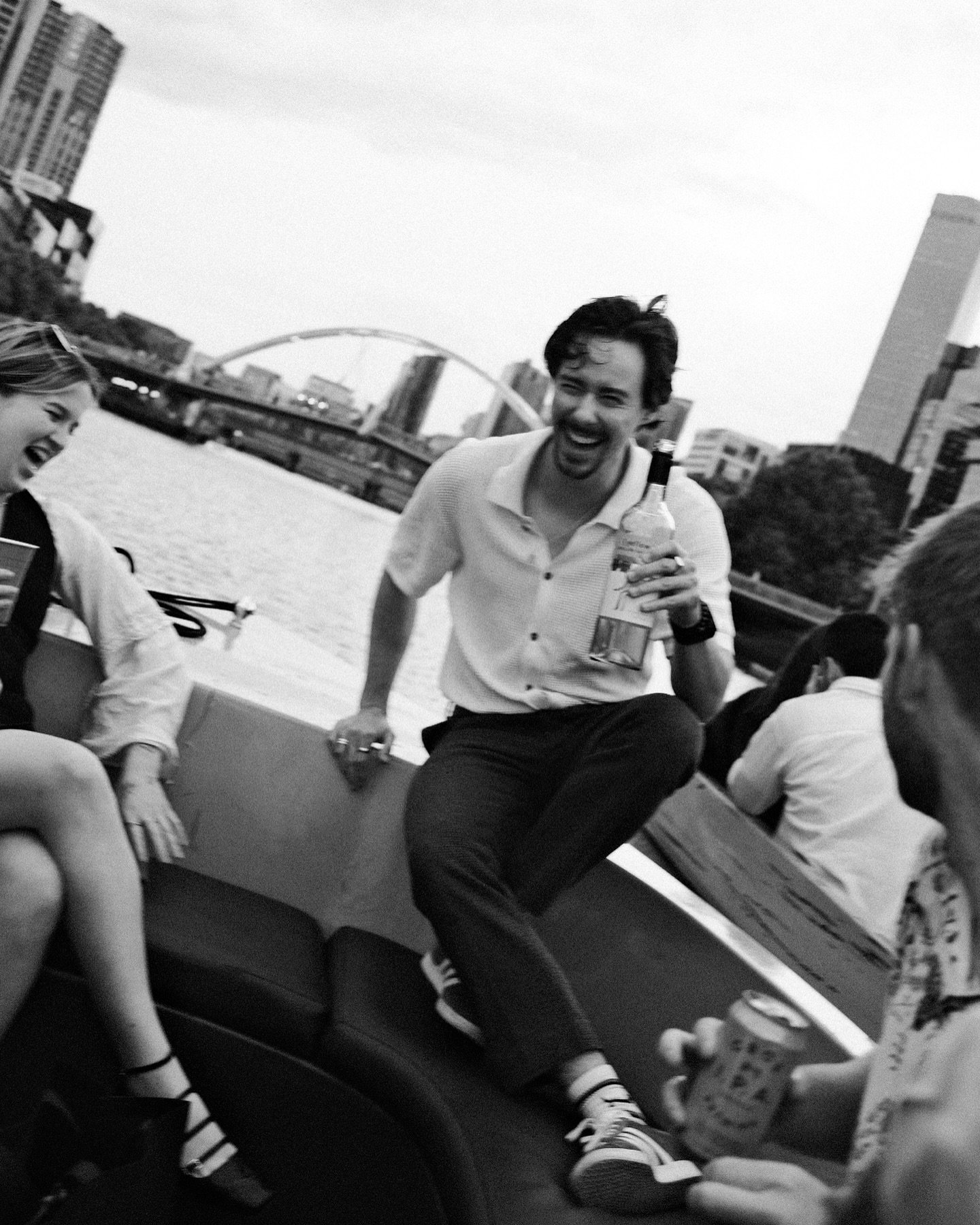 Pirates of the Yarra-bbean will live on as the single greatest pun I&rsquo;ve ever (and will ever) produce. 

Thanks to the scallywags that joined me on that gorgeous crystal blue water yesterday 🤎🤎🤎

📸 @weddingswithnick @streetconfident