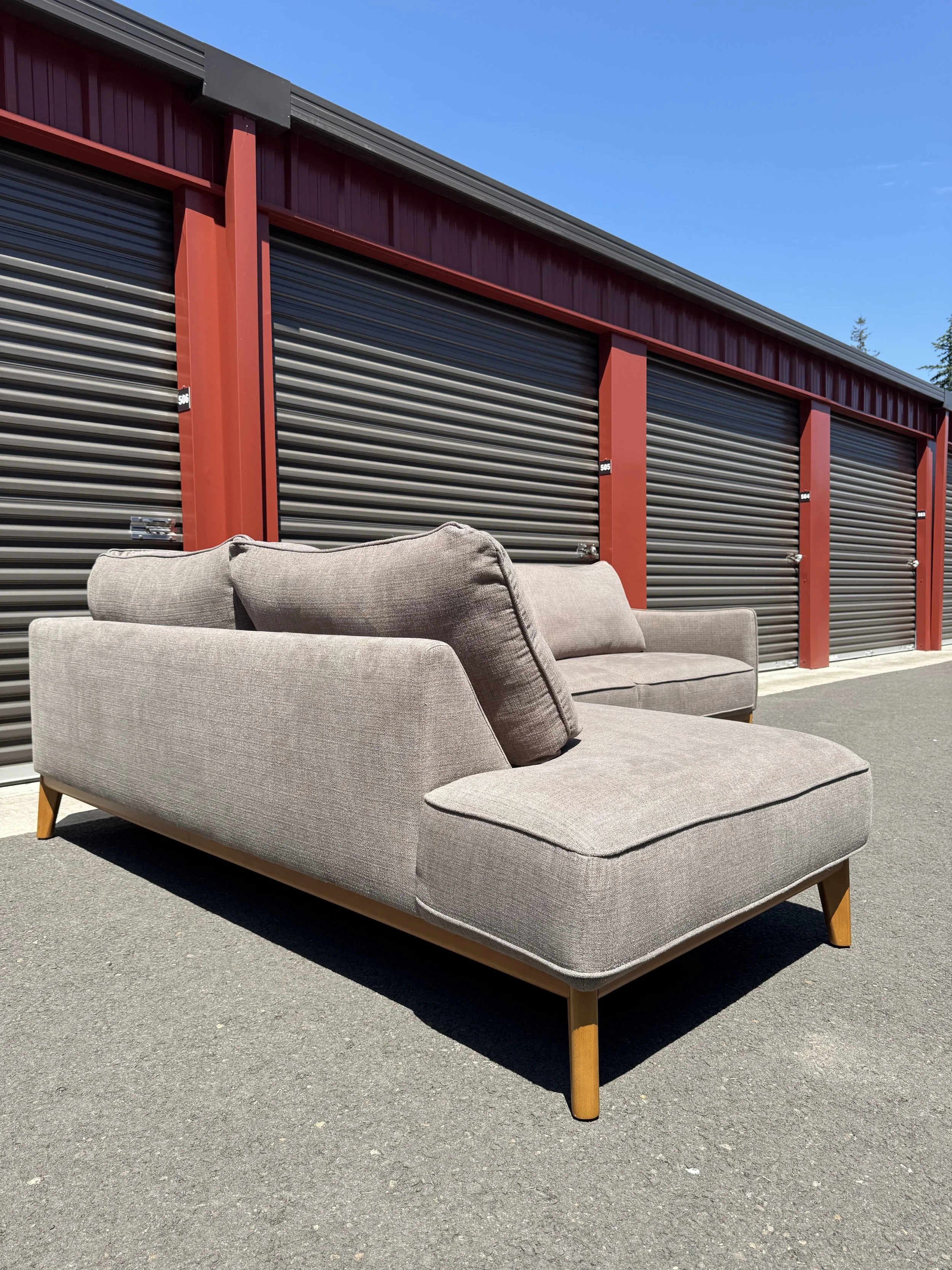 Jollene Sectional $850 (113"W x 86"D x 33"H