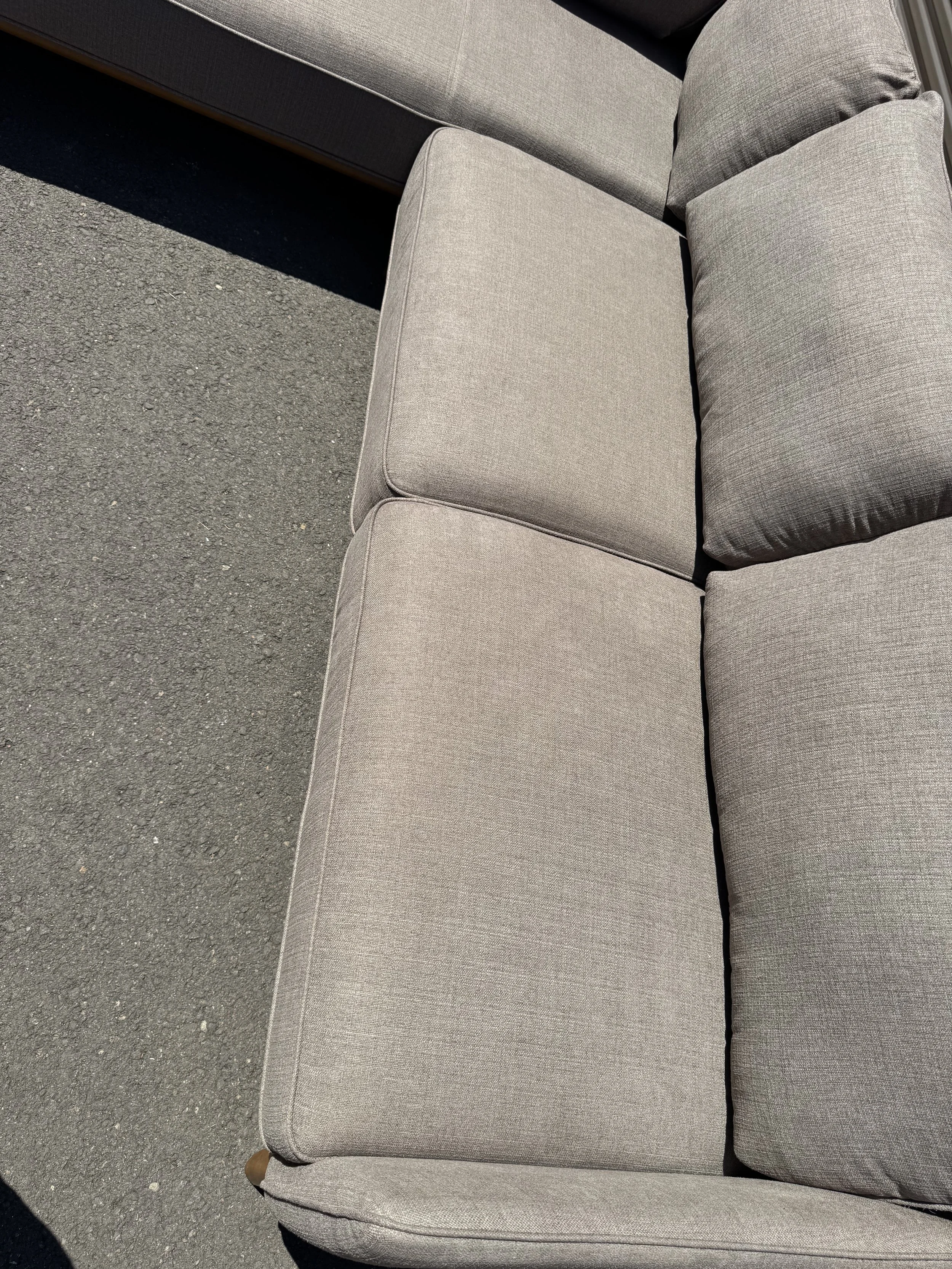 Jollene Sectional $850 (113"W x 86"D x 33"H