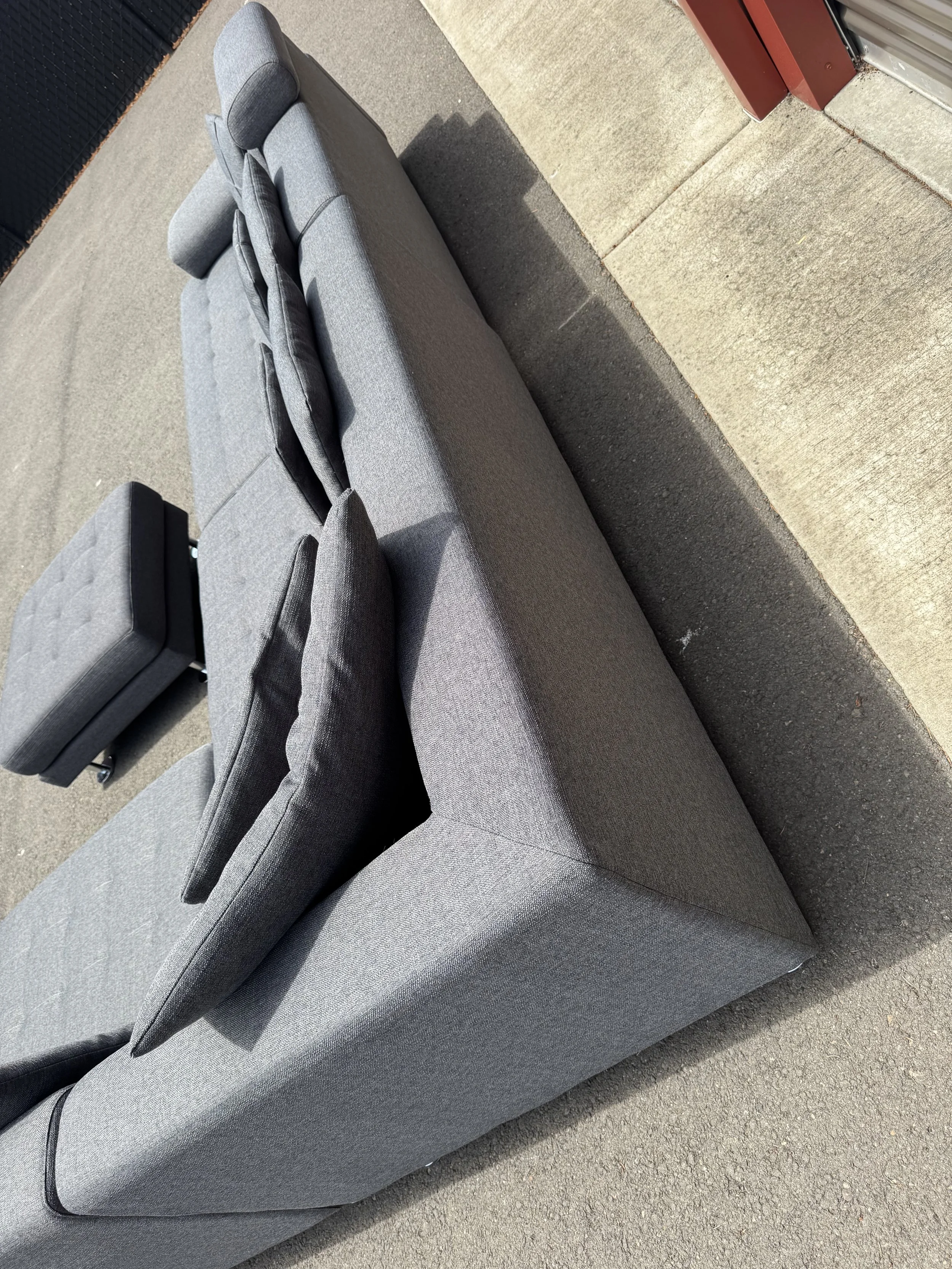 Dania Cepella Sectional $1750 (144"W x 111"D x 34"H)