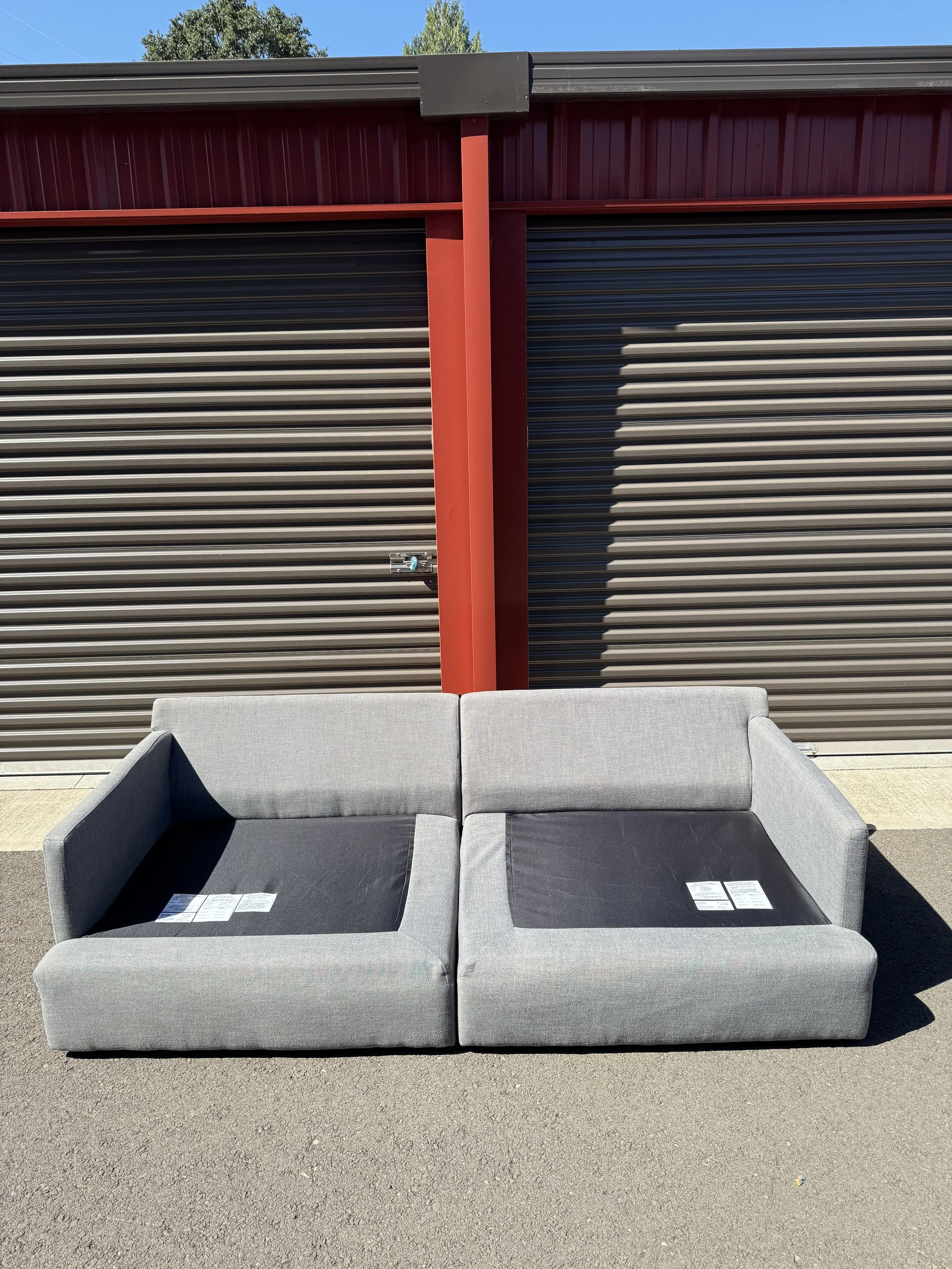 Ashley Furniture Down Filled Sophie 2 Piece Sofa (L:88"xD:41.5"xH:36")