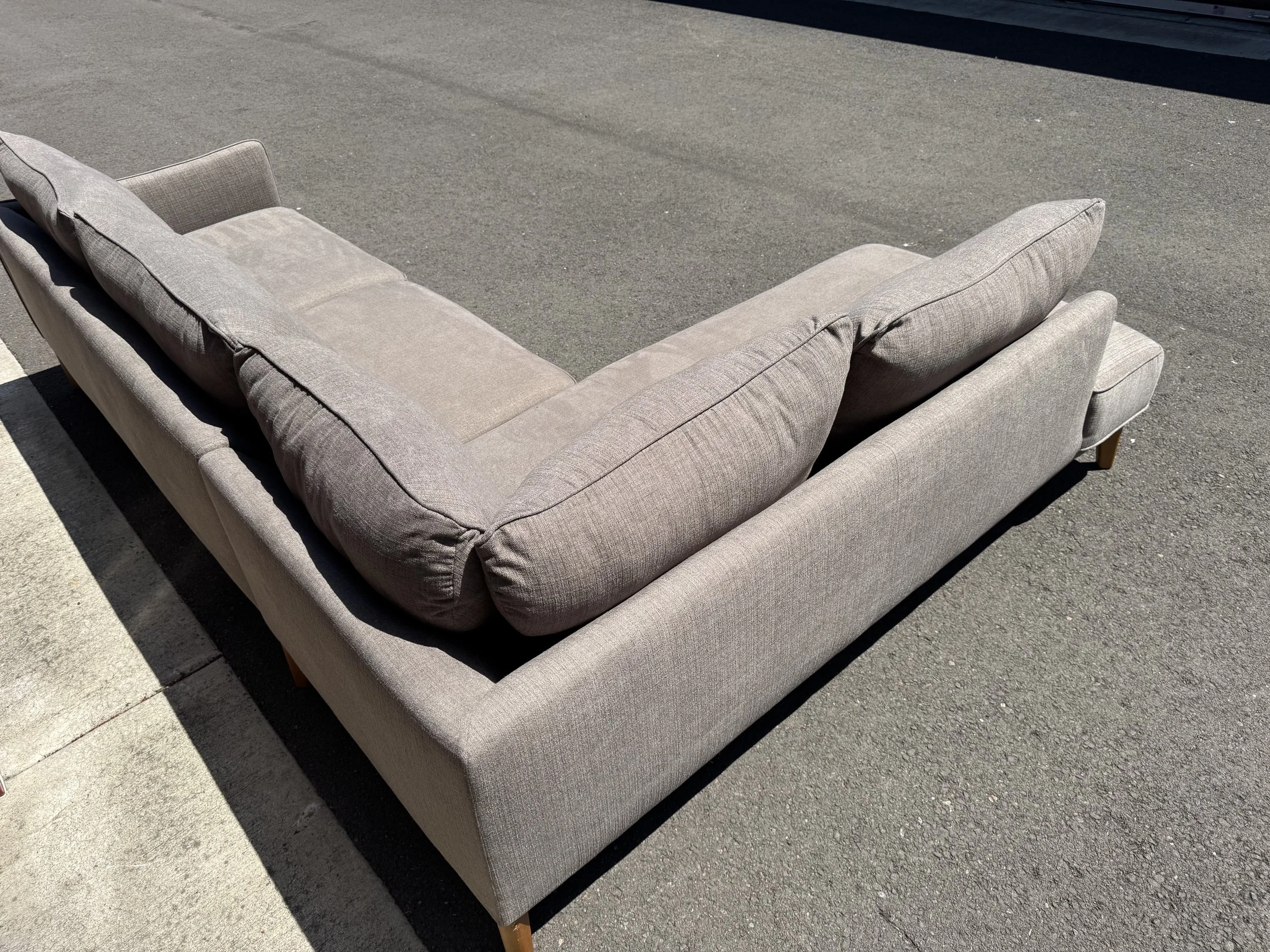 Jollene Sectional $850 (113"W x 86"D x 33"H