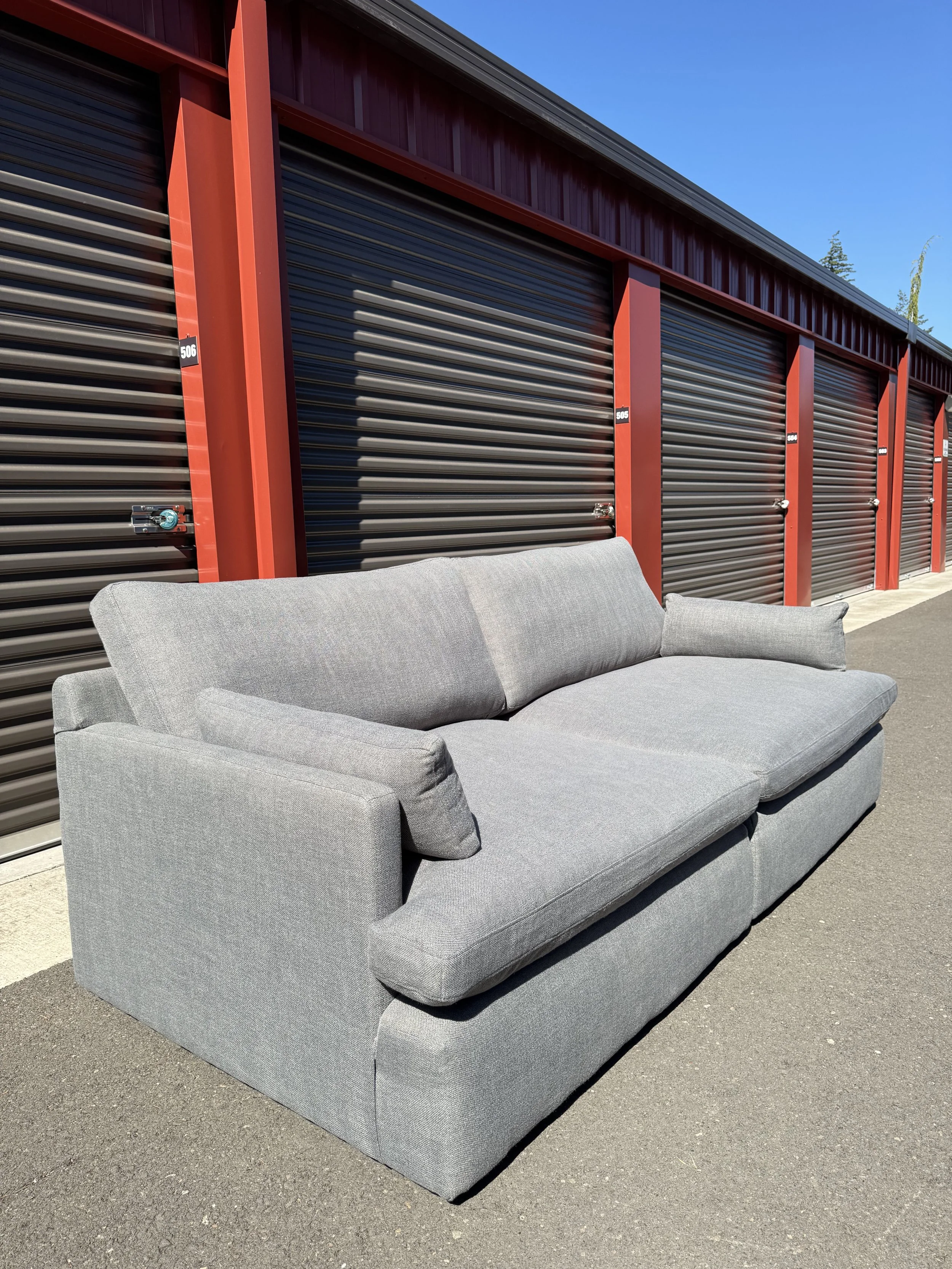 Ashley Furniture Down Filled Sophie 2 Piece Sofa (L:88"xD:41.5"xH:36")
