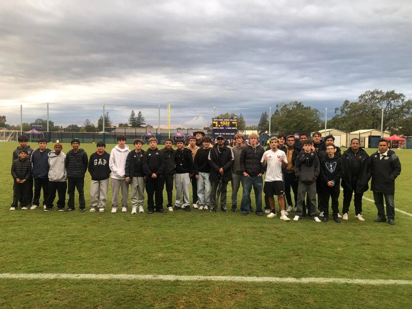 Some of our SCP boys who attended the SRJC game!