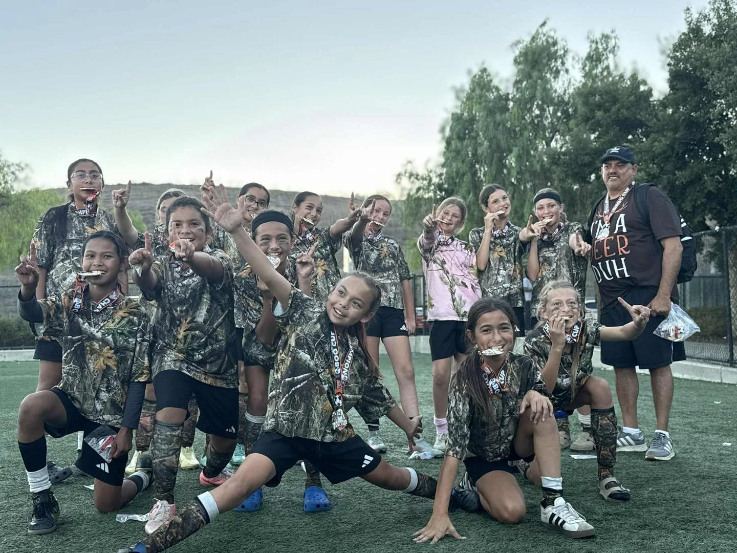 ππ» San Ramon Boo Cup Champions! π»π
Huge congratulations to our SCP 2014 Girls for an incredible weekend — finishing as Boo Cup Champions with a shutout victory! πβ½οΈ
These girls showed amazing teamwork, focus, and Halloween spirit from star