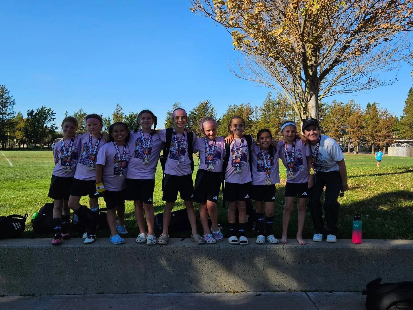 π Another San Ramon Boo Cup Champion! π»
Congratulations to our SCP 2016 Girls for taking home the Boo Cup title this weekend! These young players brought the energy, teamwork, and Halloween spirit all tournament long. ππ§‘