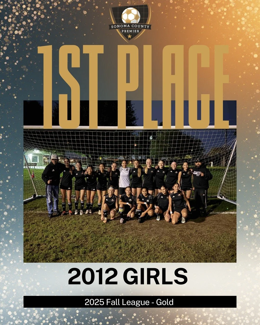 Congratulations to the 2012 Girls team on becoming Fall League Champions. This achievement reflects the players&rsquo; commitment, teamwork, and competitive spirit throughout the season.
A special thank you to Coach Juan for his leadership and suppor