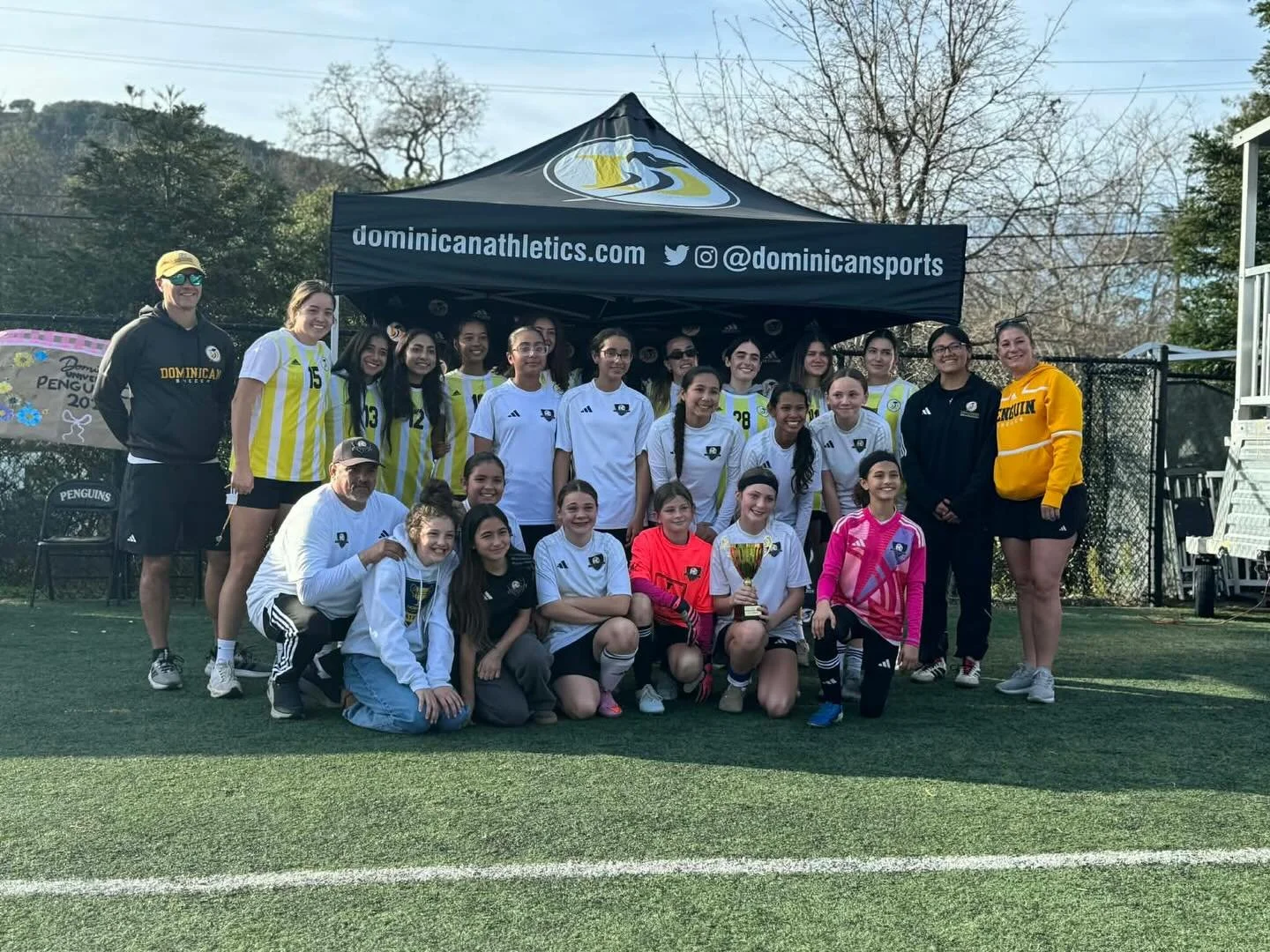So proud of this group! 🐧⚽
The 2014 girls took 1st place at the 2026 2nd Annual Youth 5v5 Penguin Cup at Dominican University!