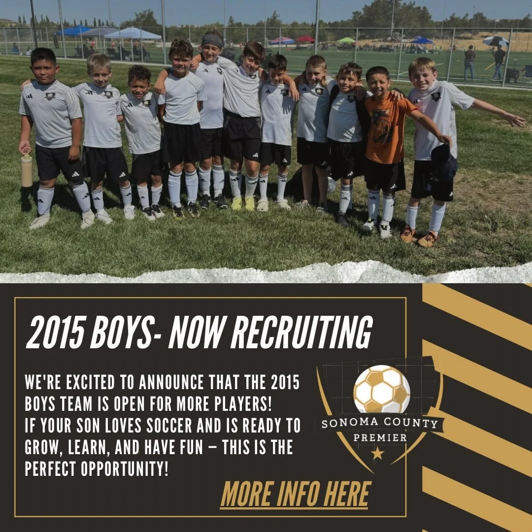 Join Our 2015 Boys Team!
We&rsquo;re adding a few motivated 2015 boys who want to develop skills, make friends, and play competitive soccer in a positive environment.
💙 Great coaching
⚽️ Focus on development
👟 All positions welcome
Interested? Go t