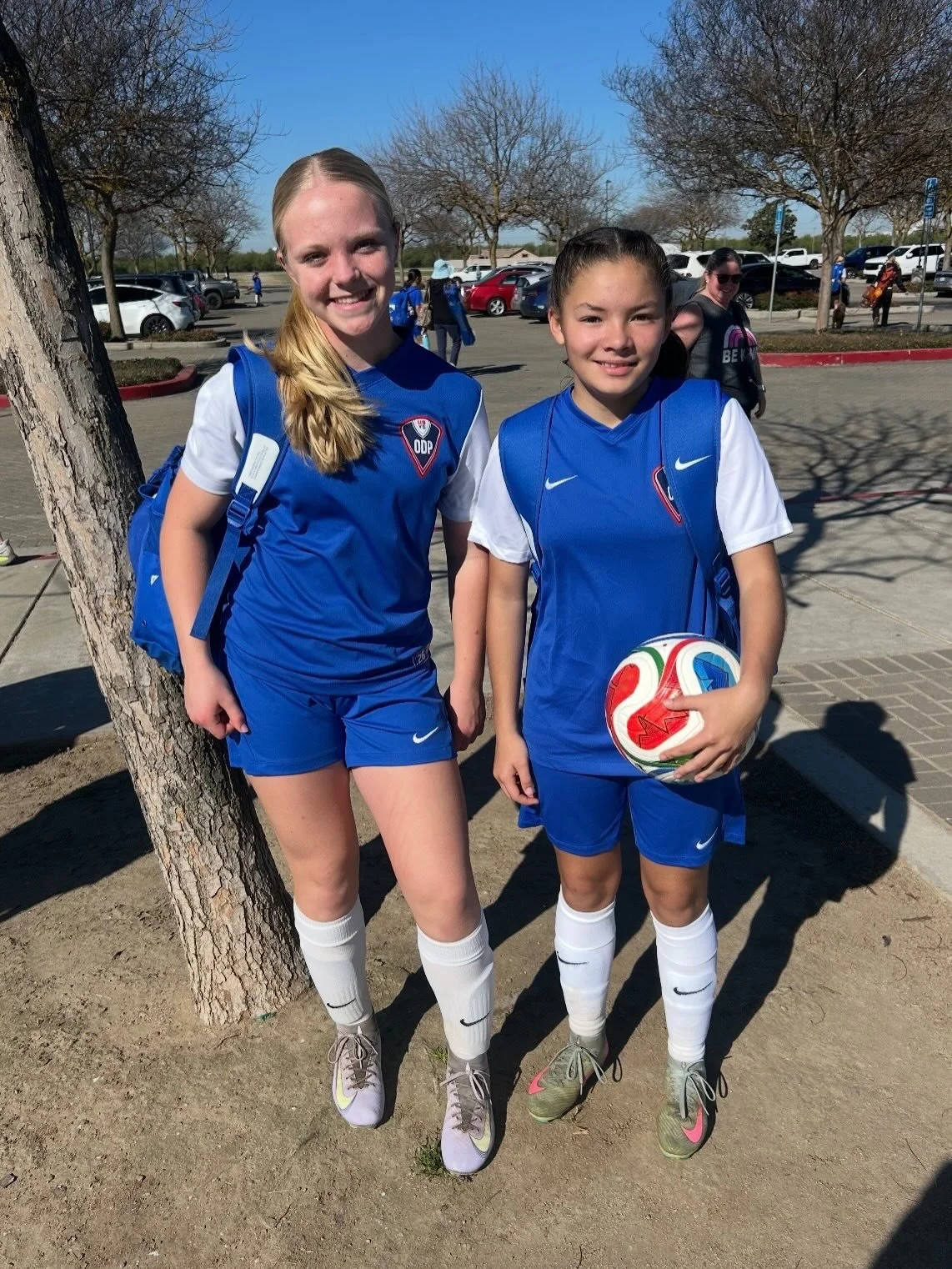 Jordyn Graves and Karina Lopez 2012 Girls

Thanks to the SCP coaches these two girls have made it to where they are today!
Out of 200+ girls who went to Olympic Development Program (ODP) try outs. Only 18 were chosen for this year&rsquo;s internation